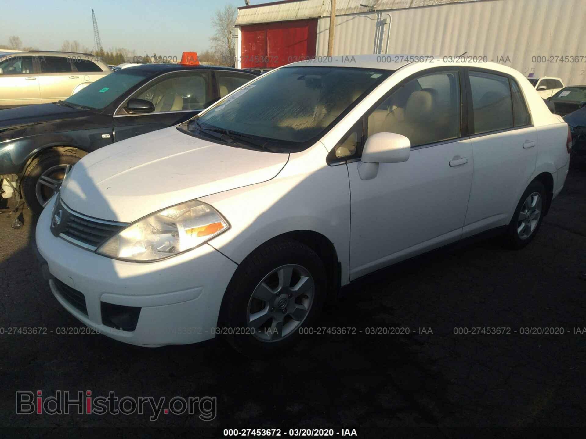 2007 NISSAN VERSA - VIN: 3N1BC11E47L454655 - Фото 2