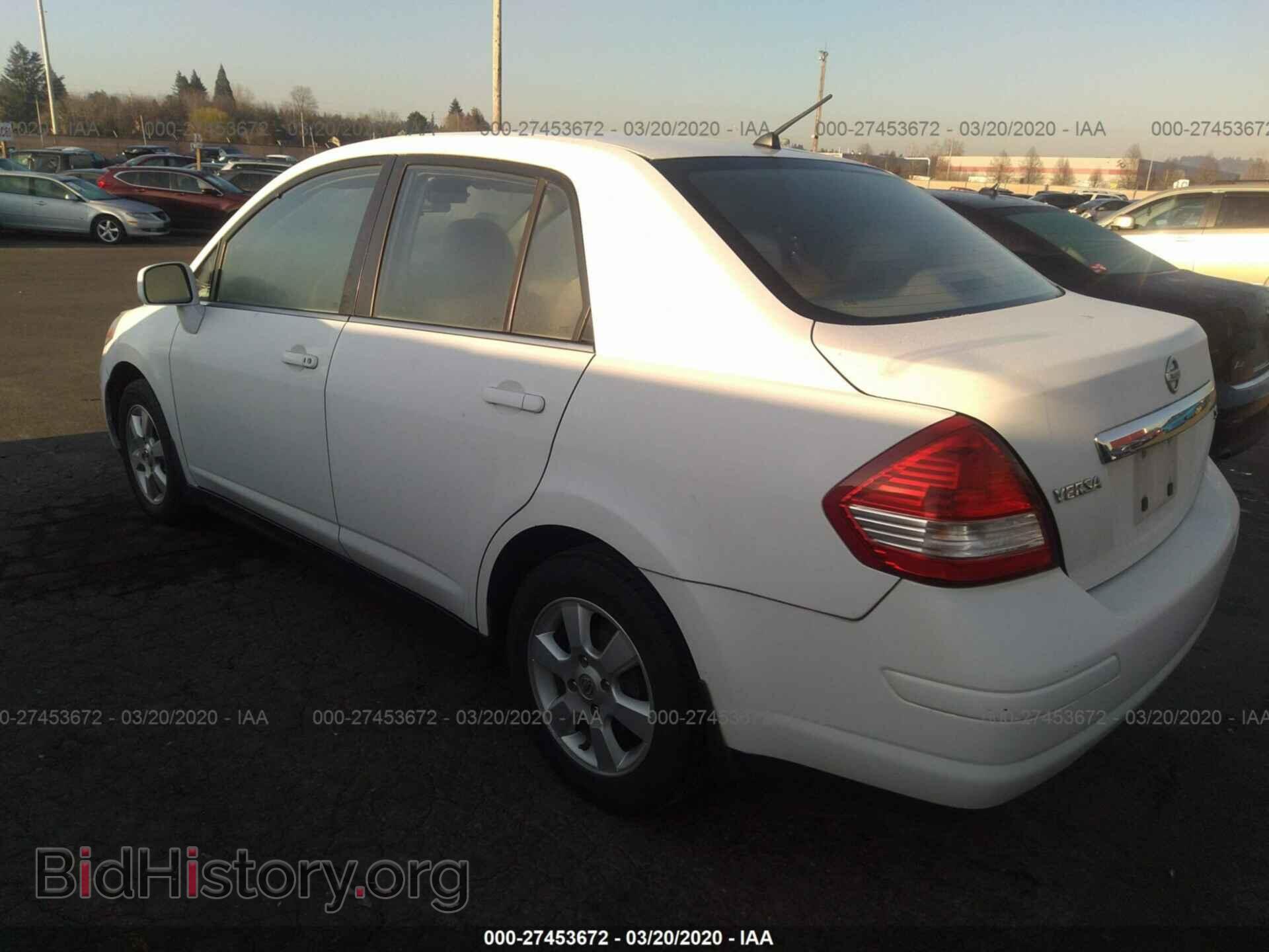 2007 NISSAN VERSA - VIN: 3N1BC11E47L454655 - Фото 3