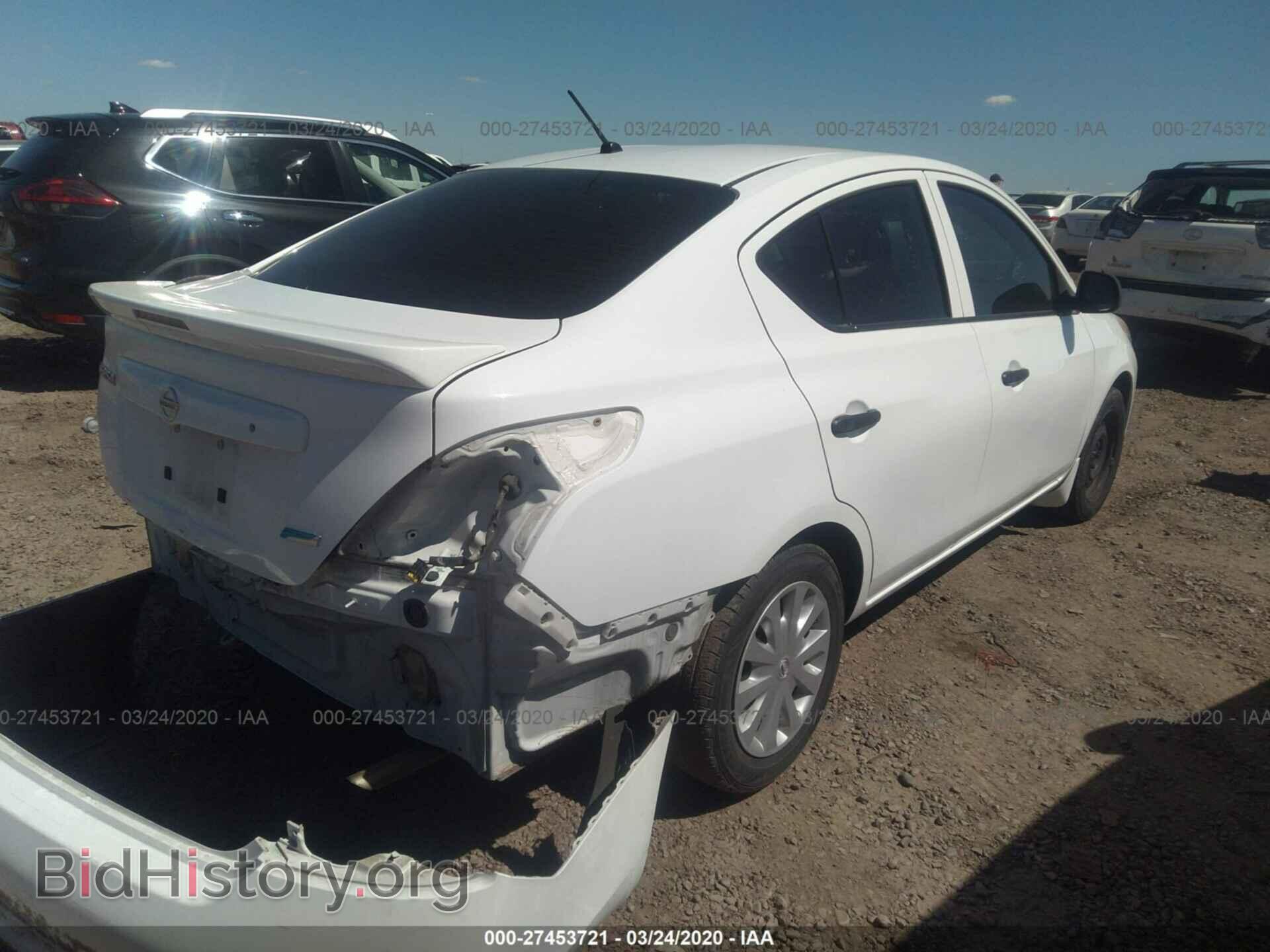 2014 NISSAN VERSA - VIN: 3N1CN7AP3EL840337 - Фото 4