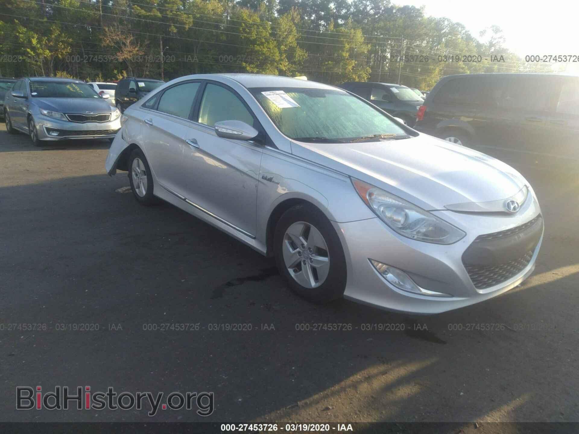 Photo KMHEC4A44CA027377 - HYUNDAI SONATA 2012