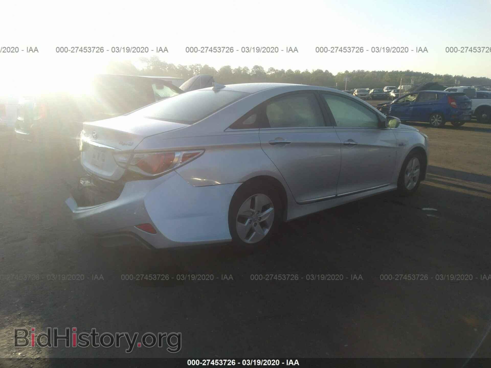 2012 HYUNDAI SONATA - VIN: KMHEC4A44CA027377 - Photo 4
