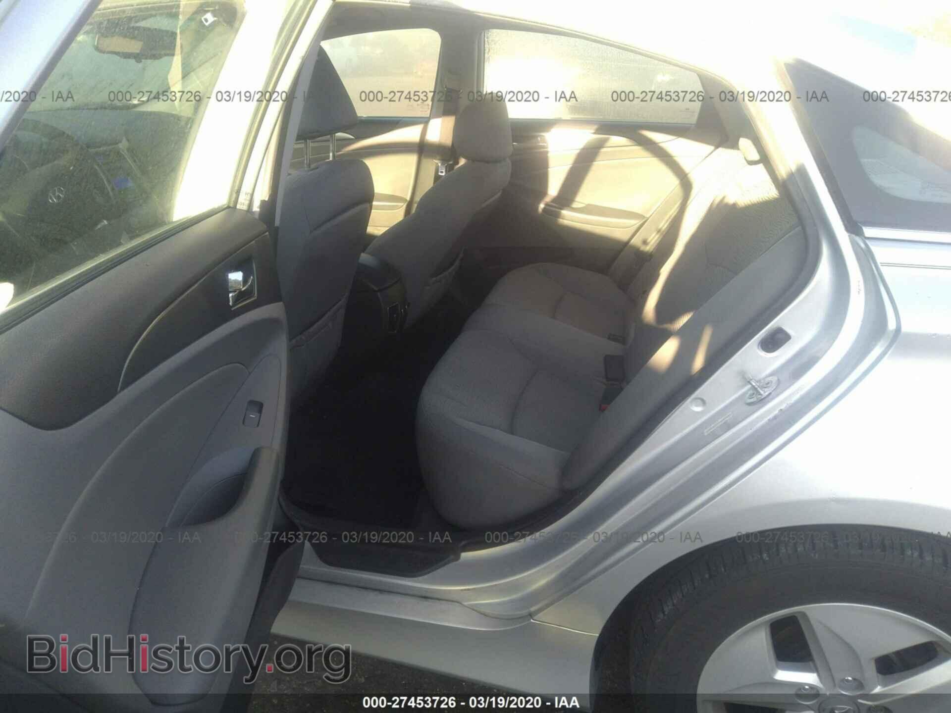 2012 HYUNDAI SONATA - VIN: KMHEC4A44CA027377 - Photo 8