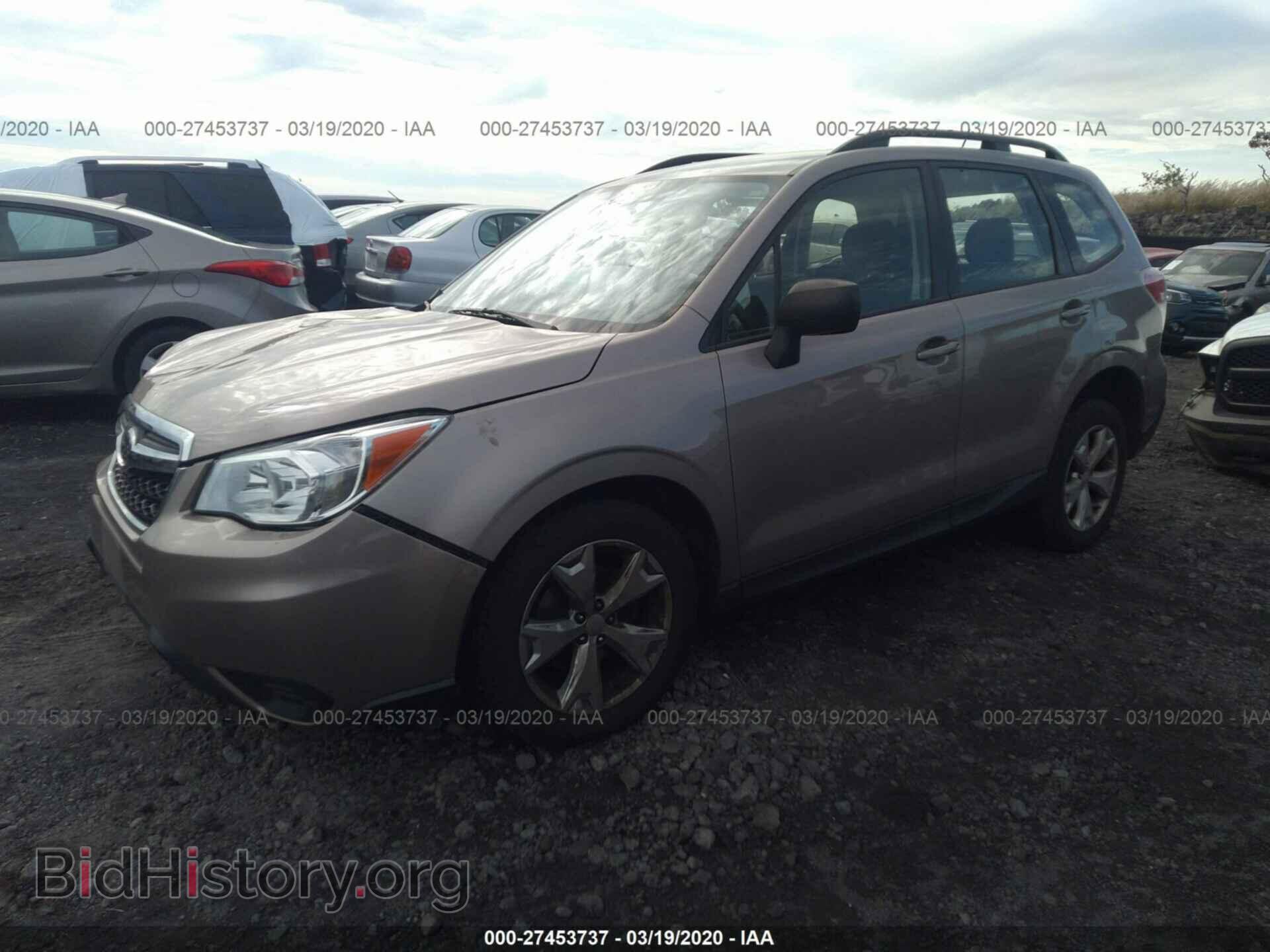 2015 SUBARU FORESTER - VIN: JF2SJABC1FH842246 - Фото 2