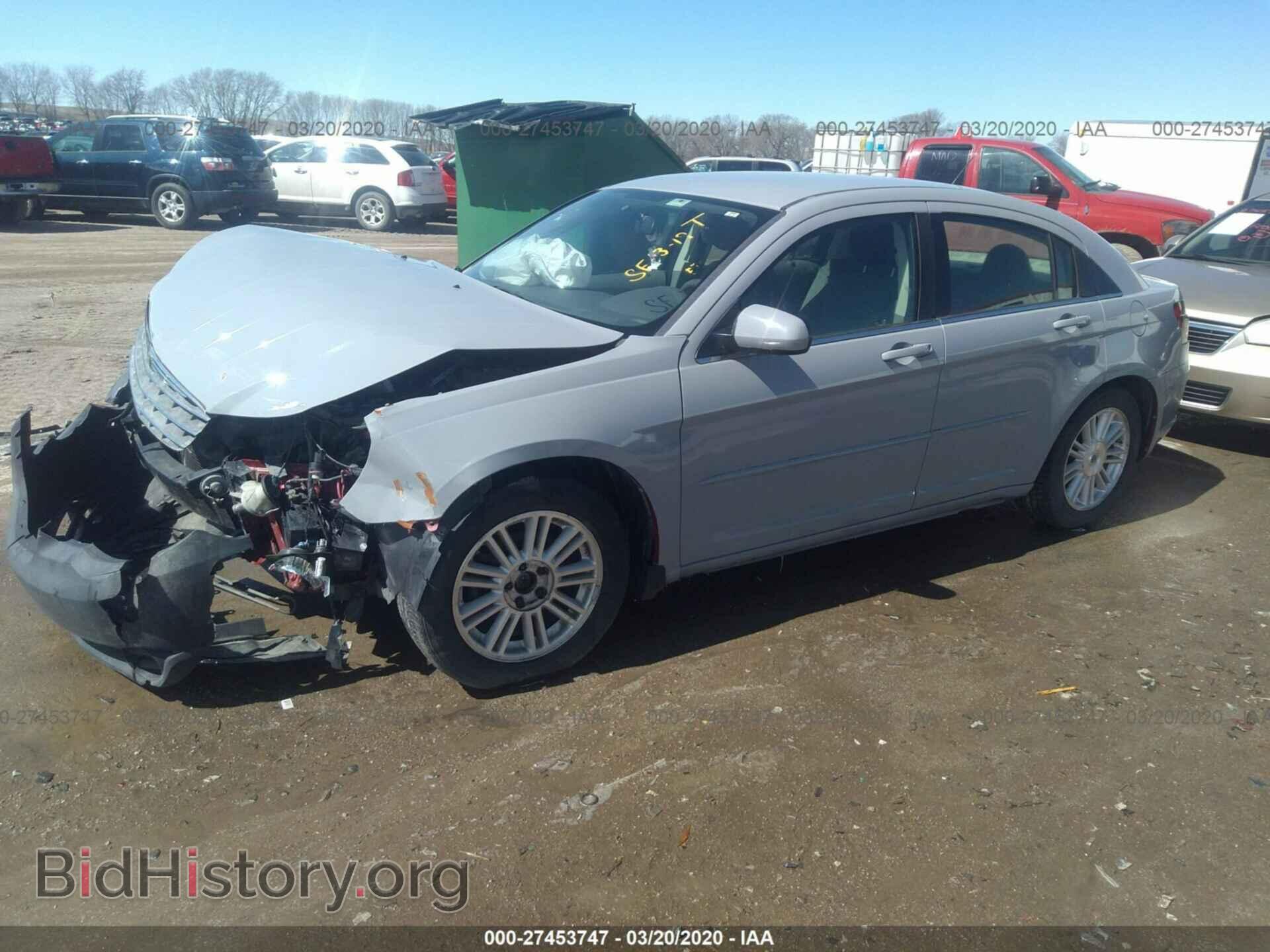 2007 CHRYSLER SEBRING - VIN: 1C3LC56K27N510670 - Фото 2