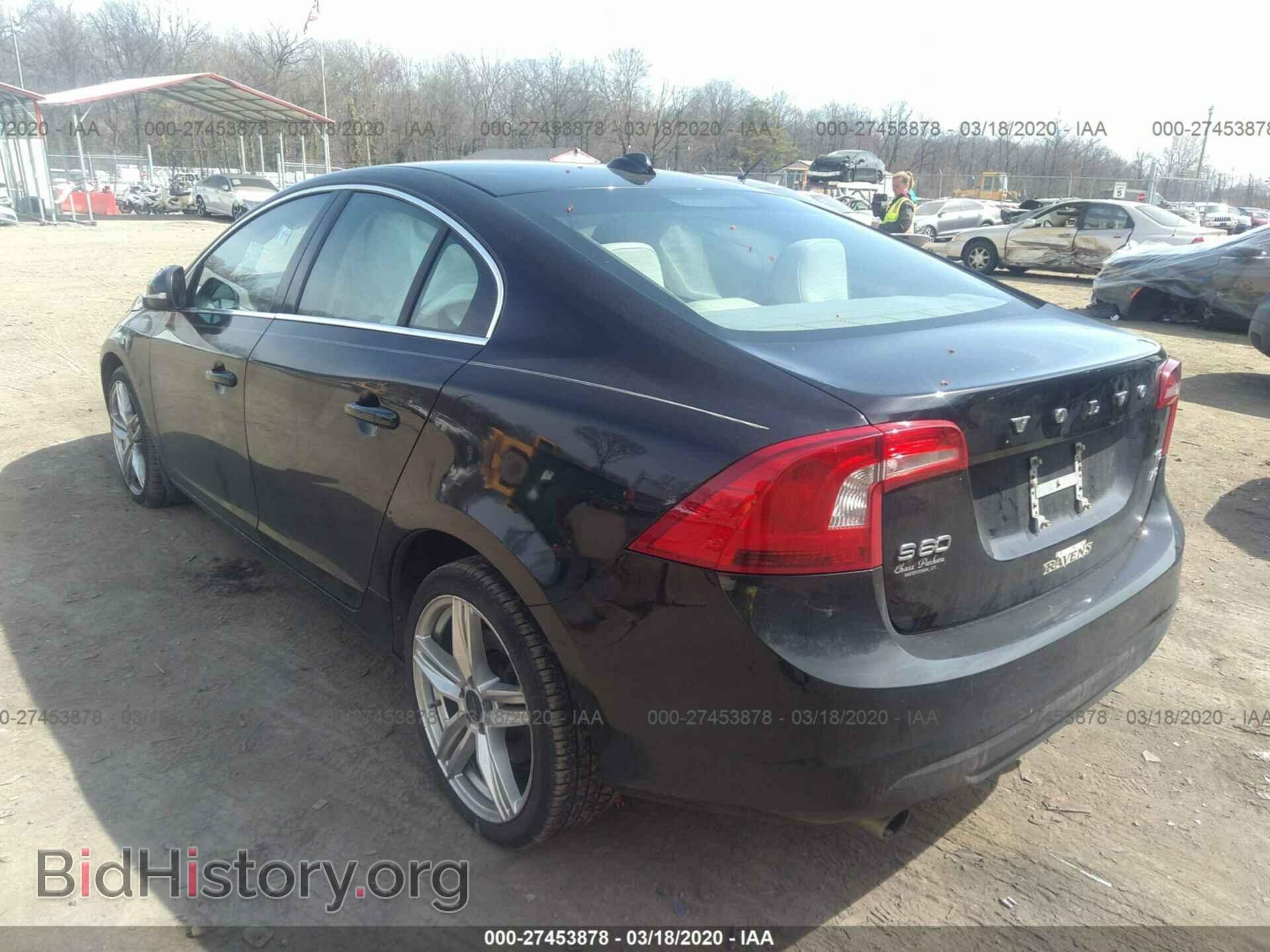 2012 VOLVO S60 - VIN: YV1902FH2C2124760 - Фото 3