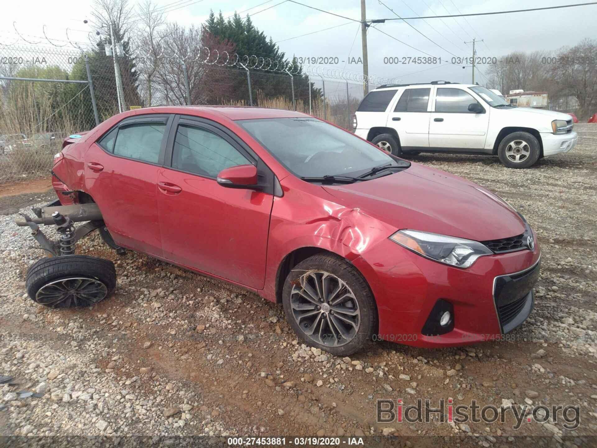 Photo 2T1BURHE9FC426351 - TOYOTA COROLLA 2015