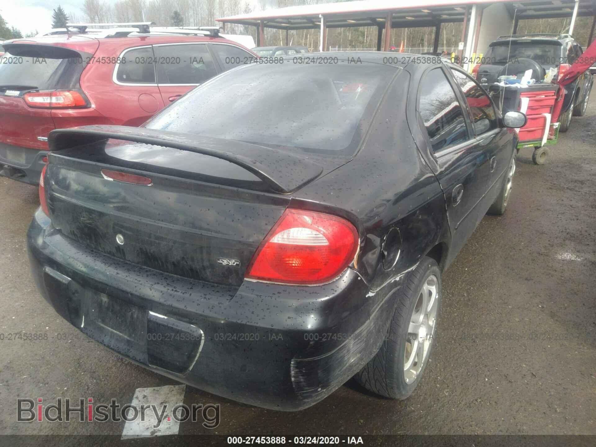 2004 DODGE NEON - VIN: 1B3ES56C34D622185 - Фото 4