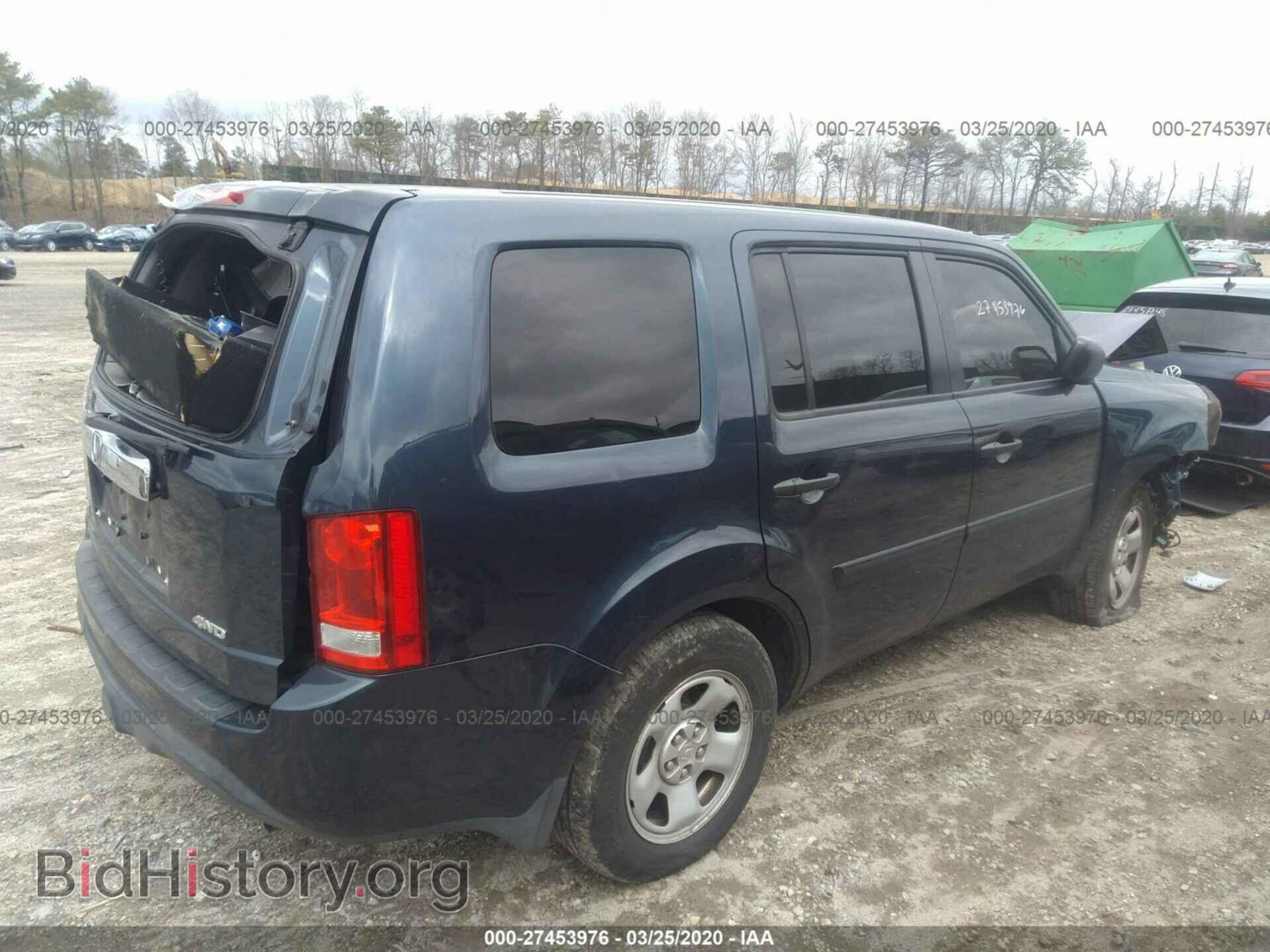 2012 HONDA PILOT - VIN: 5FNYF4H29CB039786 - Фото 4