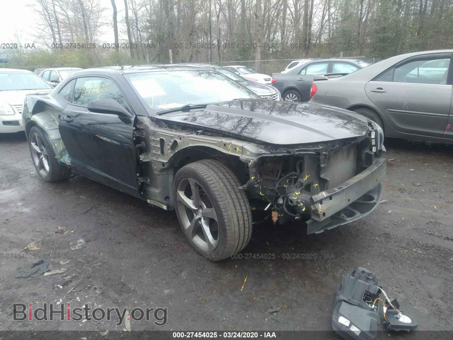 Photo 2G1FB1E32E9243067 - CHEVROLET CAMARO 2014