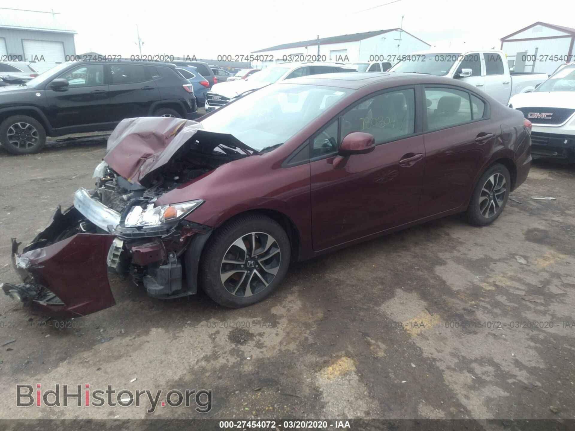 2013 HONDA CIVIC - VIN: 19XFB2F99DE092728 - Фото 2