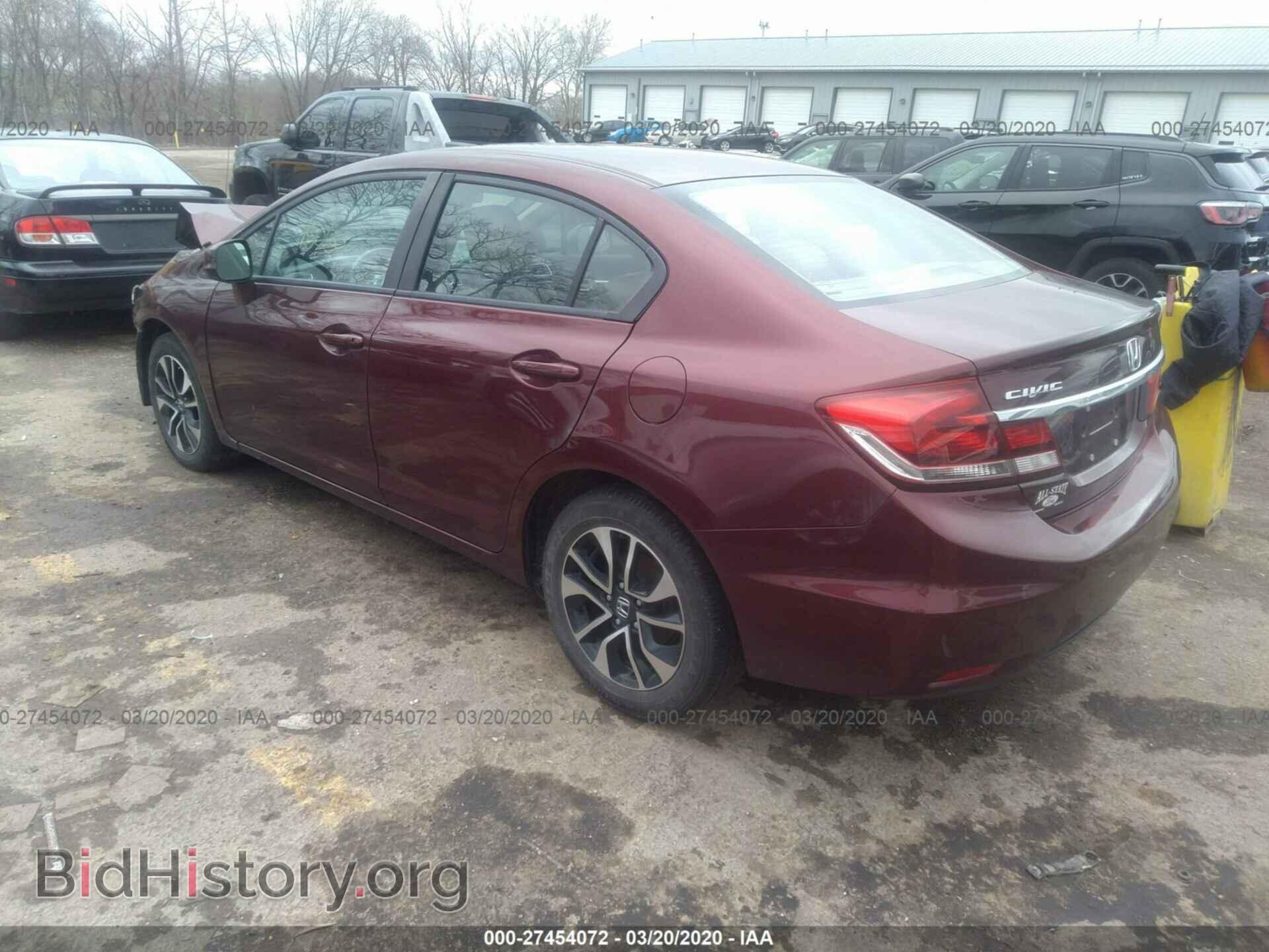 2013 HONDA CIVIC - VIN: 19XFB2F99DE092728 - Фото 3