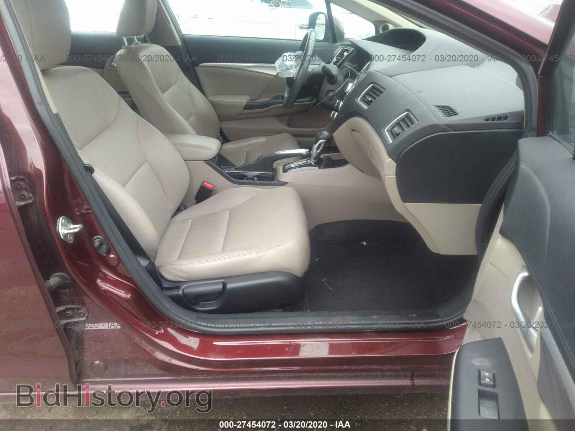 2013 HONDA CIVIC - VIN: 19XFB2F99DE092728 - Фото 5