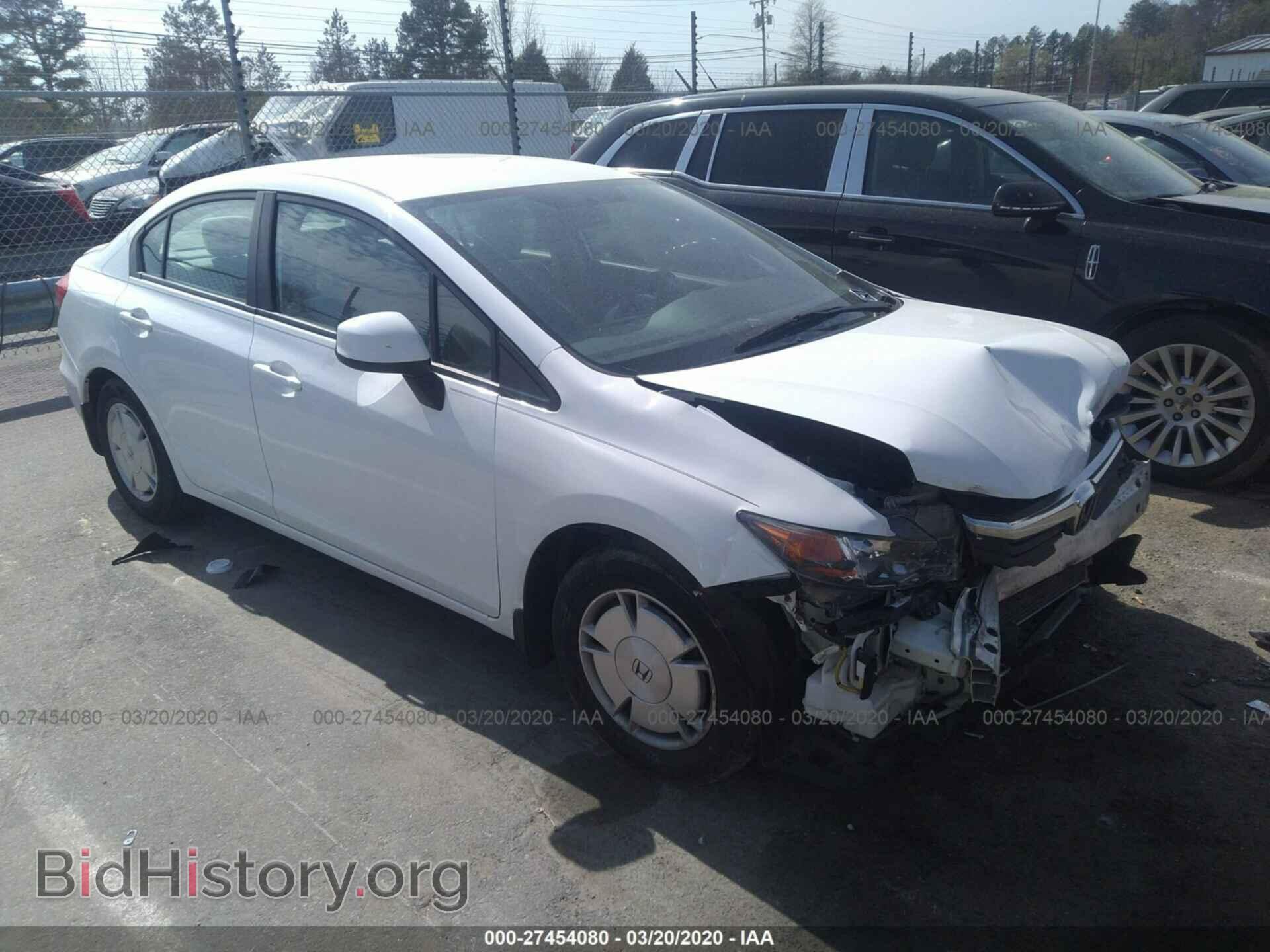 Фотография 2HGFB2F63CH319342 - HONDA CIVIC SDN 2012