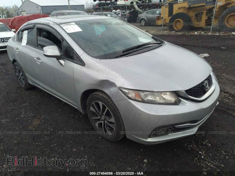 2013 Honda CIVIC EXL (VIN 19XFB2F90DE072089) — photo 1 of 11, IAAI, damage: rear