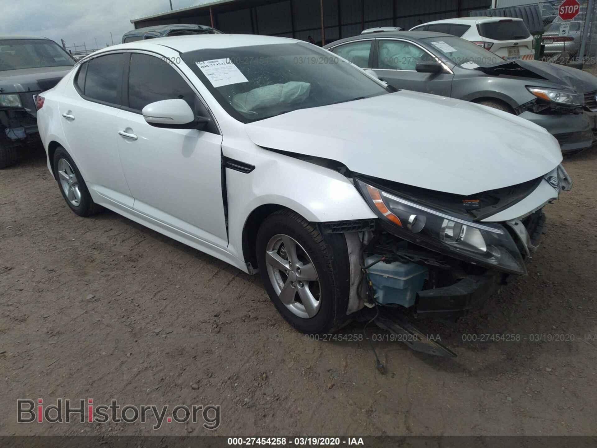 Фотография KNAGM4A74F5532477 - KIA OPTIMA 2015