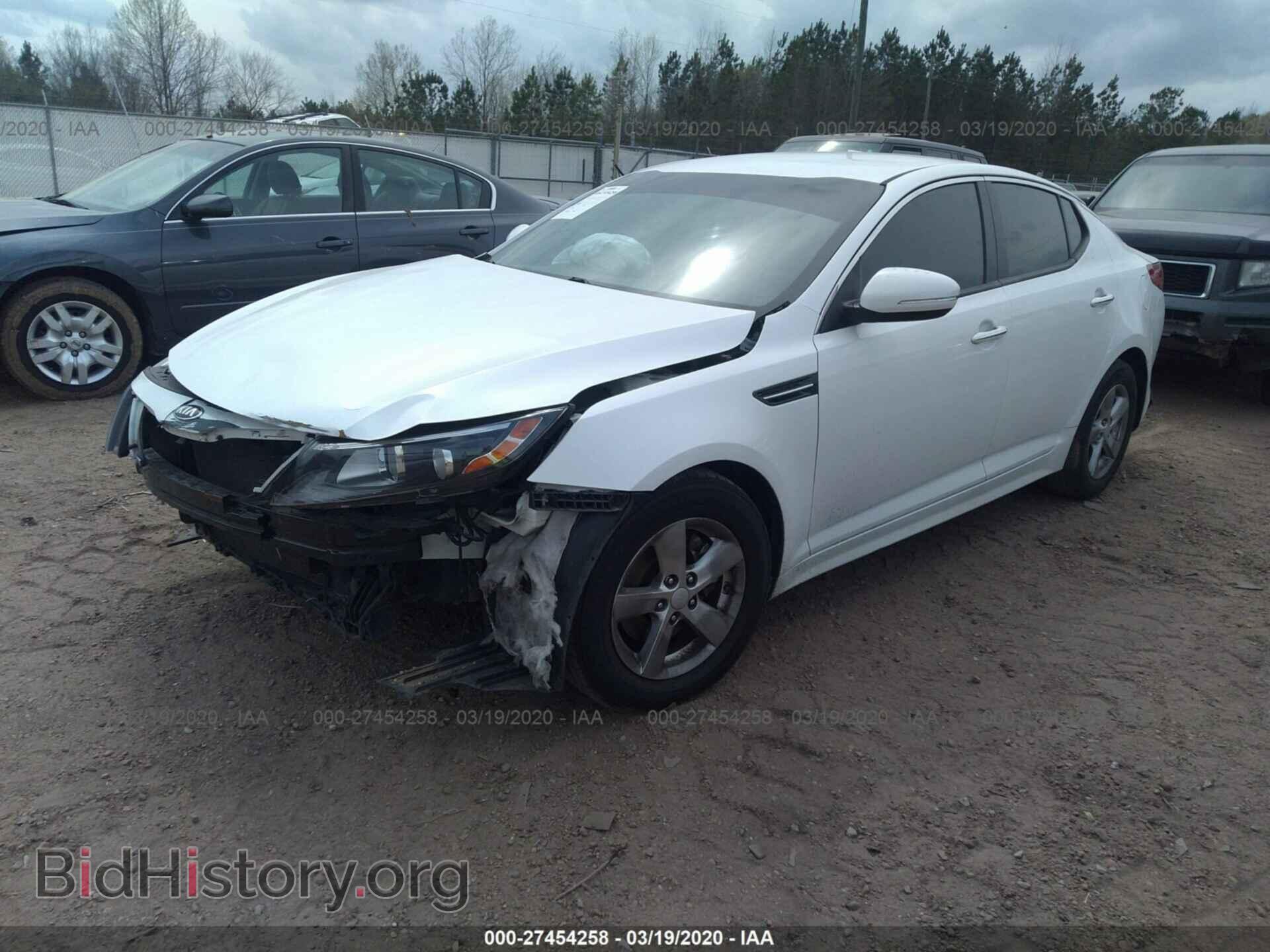 2015 KIA OPTIMA - VIN: KNAGM4A74F5532477 - Photo 2