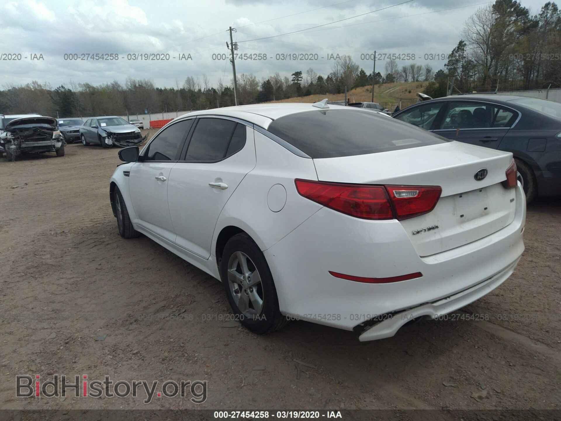 2015 KIA OPTIMA - VIN: KNAGM4A74F5532477 - Photo 3