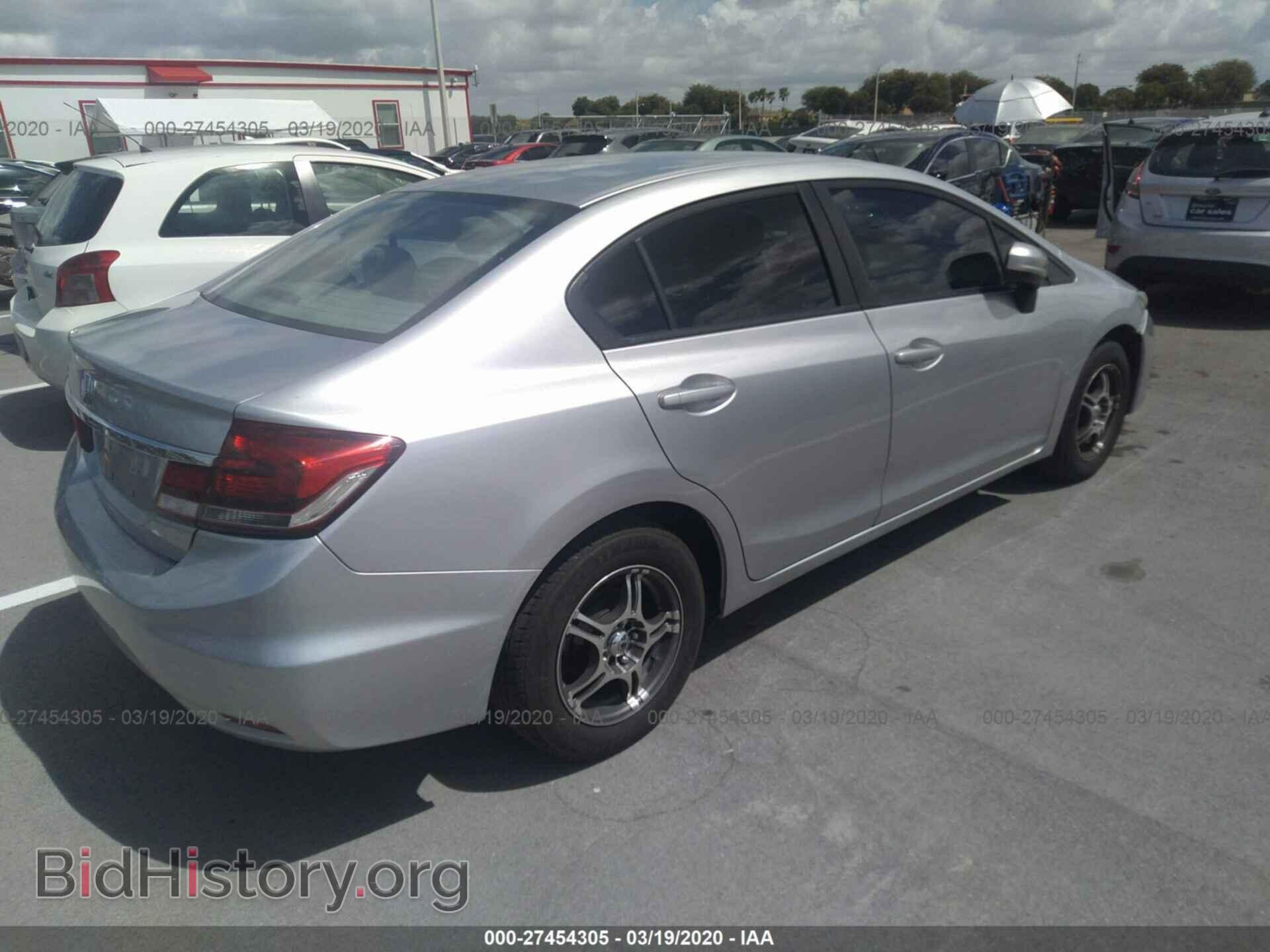 2014 HONDA CIVIC - VIN: 19XFB2F53EE051364 - Фото 4