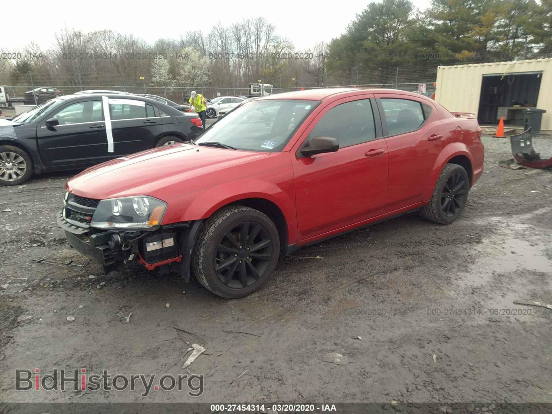 2014 DODGE AVENGER - VIN: 1C3CDZAB2EN228134 - Фото 2