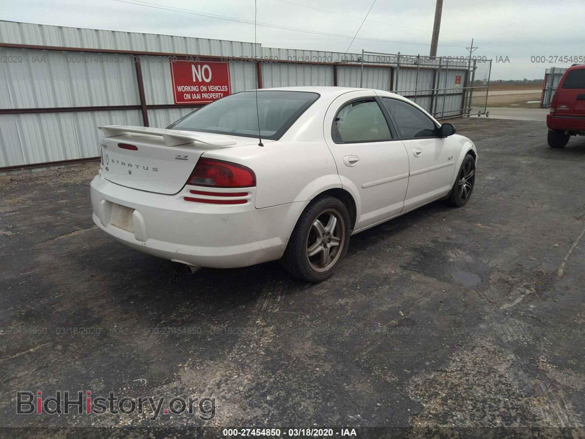 2004 DODGE STRATUS - VIN: 1B3EL76R74N199618 - Фото 4