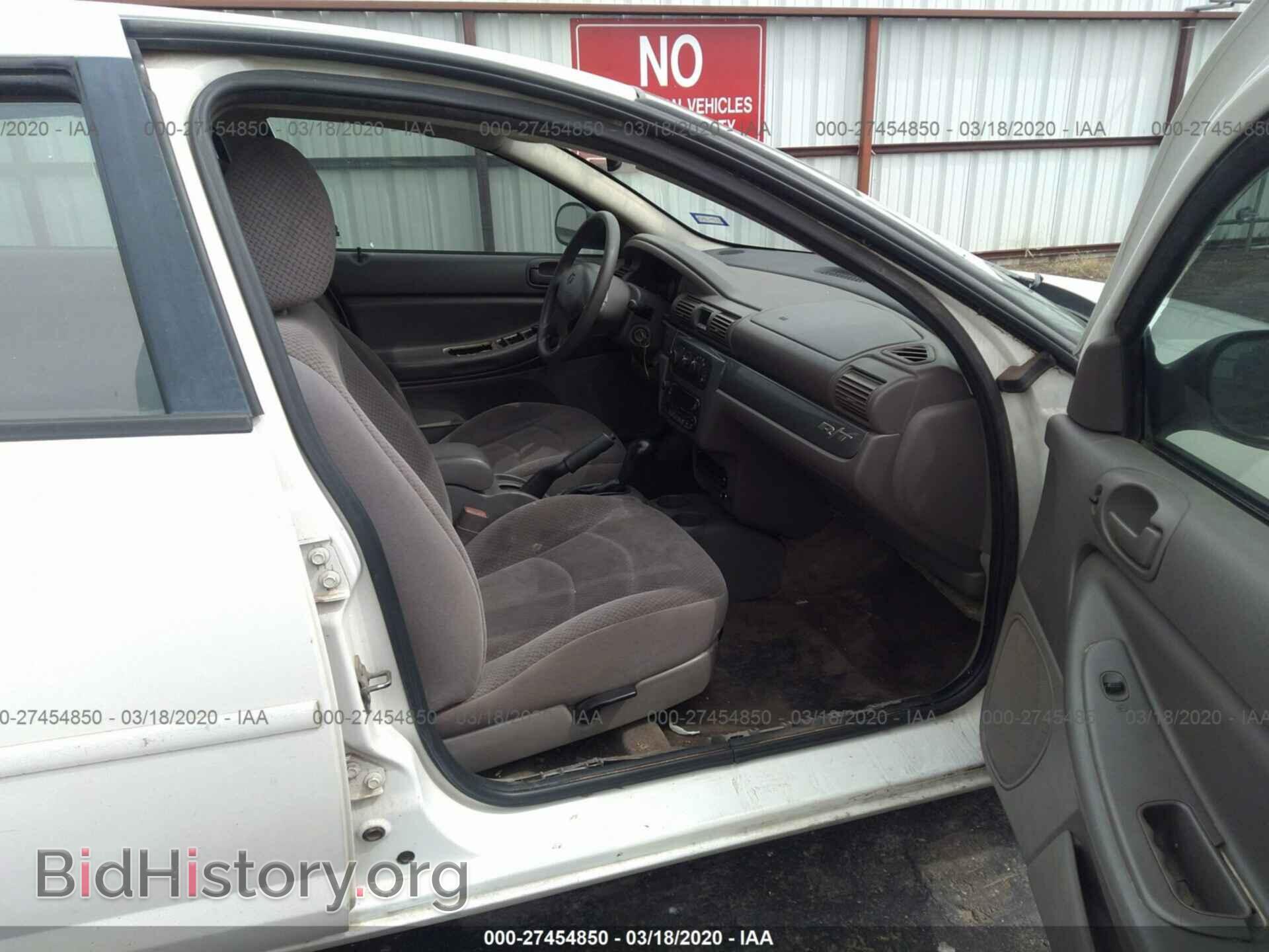 2004 DODGE STRATUS - VIN: 1B3EL76R74N199618 - Фото 5