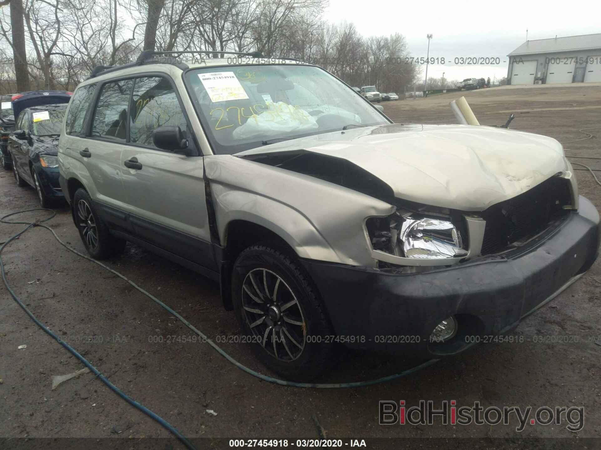 Photo JF1SG63685H755340 - SUBARU FORESTER 2005