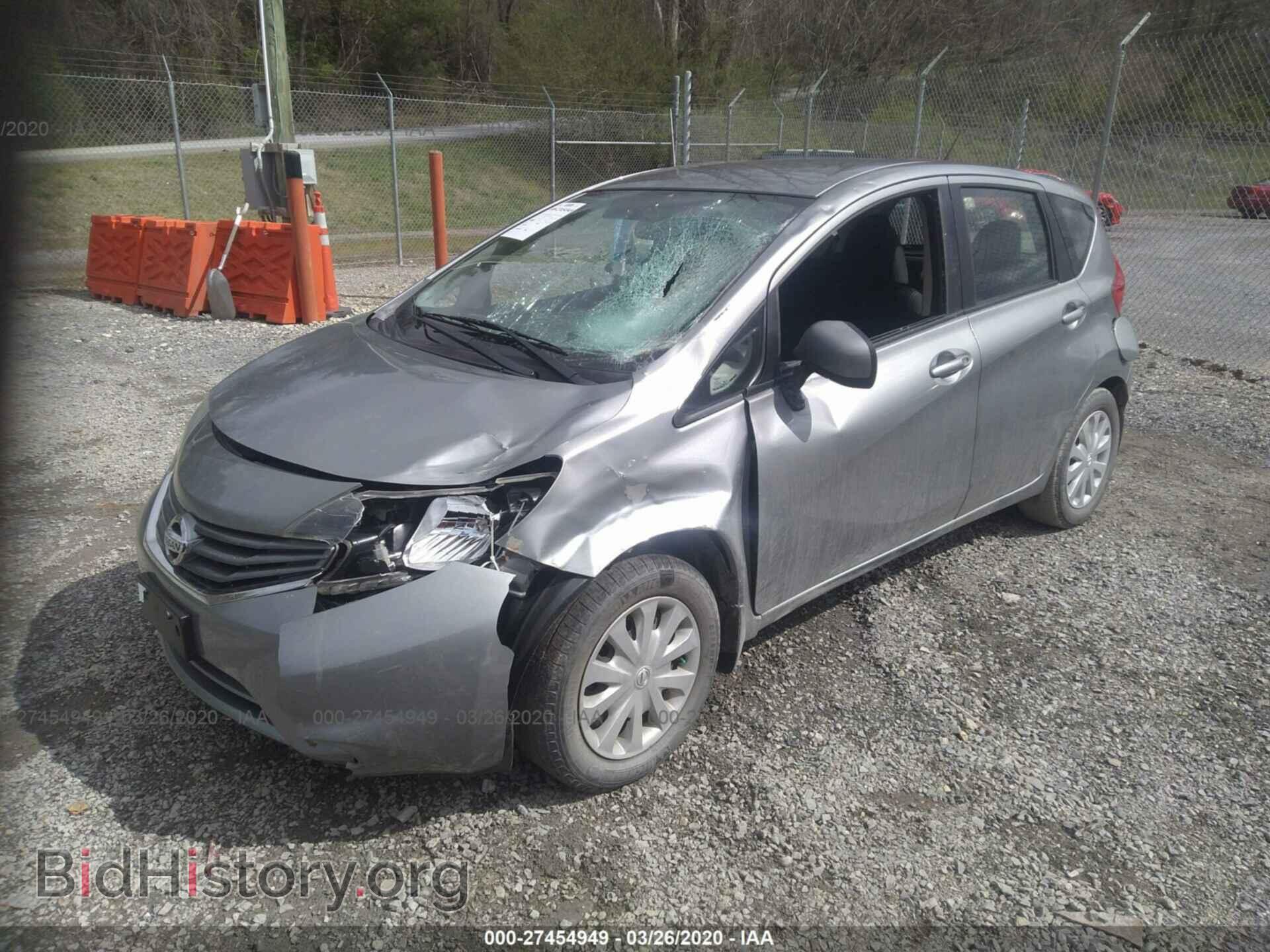 2014 NISSAN VERSA NOTE - VIN: 3N1CE2CP2EL351668 - Фото 2