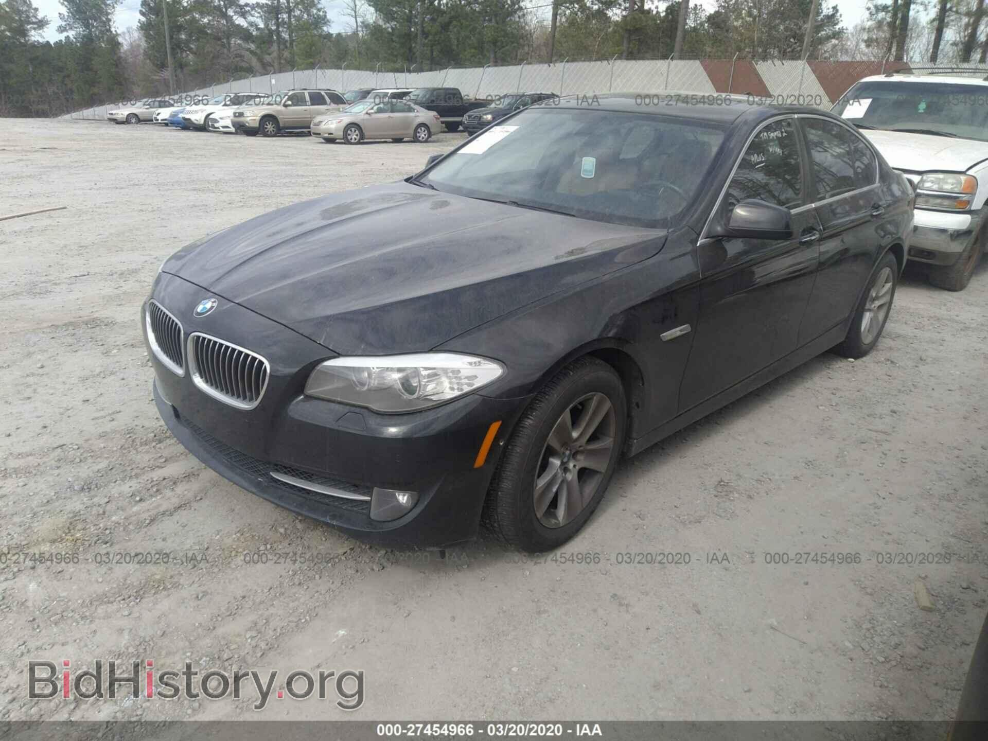2013 BMW 528 - VIN: WBAXH5C53DDW12152 - Фото 2
