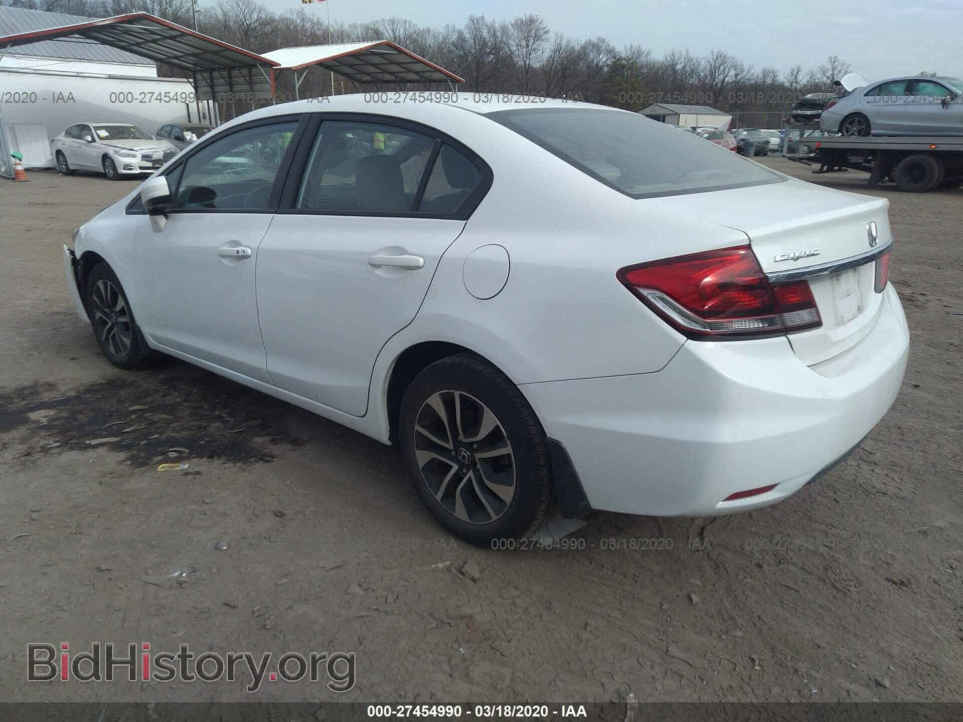 2014 HONDA CIVIC - VIN: 19XFB2F8XEE274205 - Фото 3