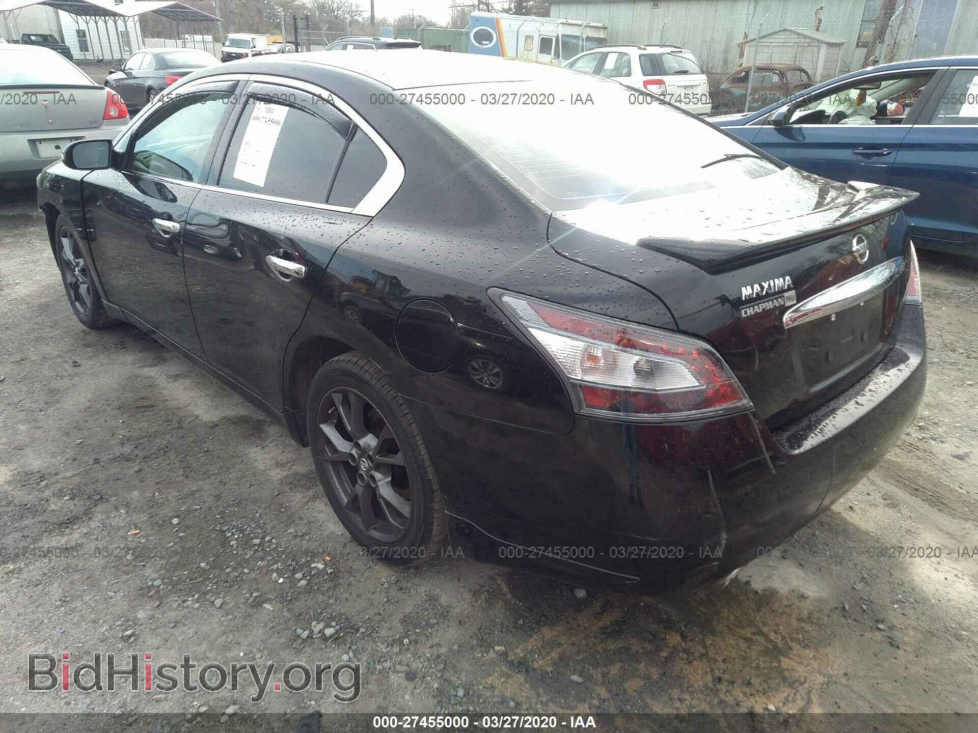 2012 NISSAN MAXIMA - VIN: 1N4AA5AP3CC845783 - Фото 3