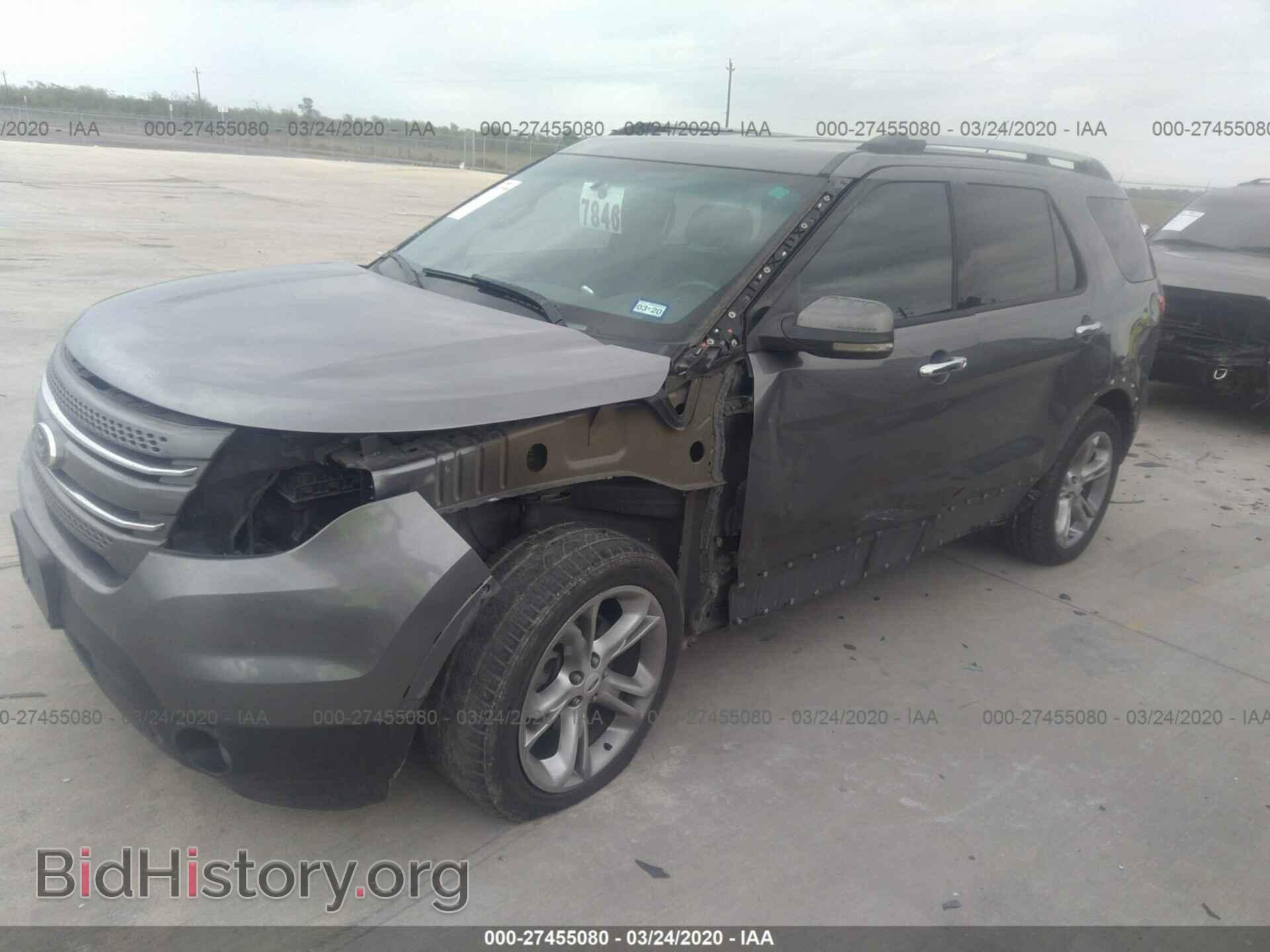 2013 FORD EXPLORER - VIN: 1FM5K7F83DGA07748 - Photo 2