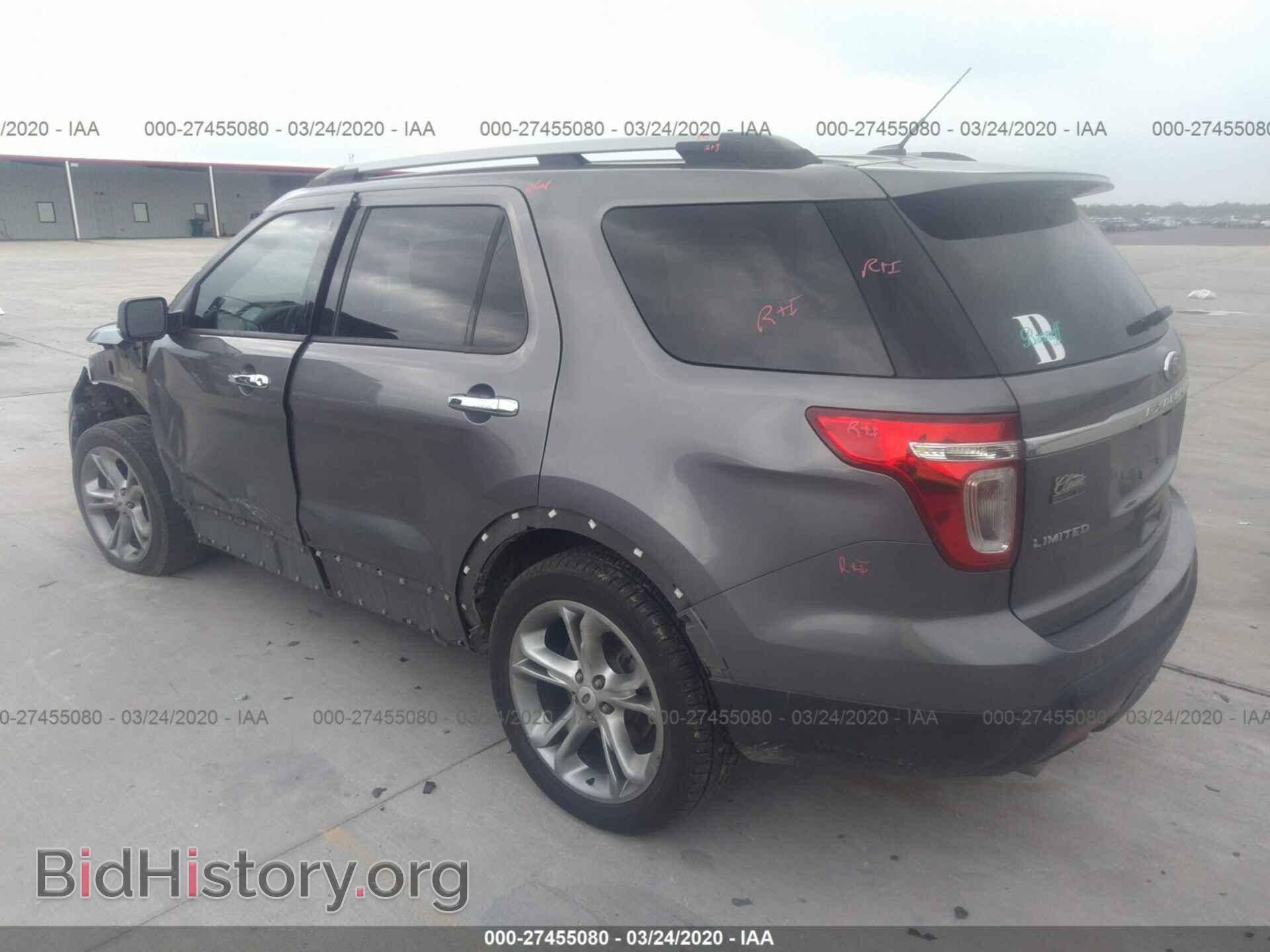 2013 FORD EXPLORER - VIN: 1FM5K7F83DGA07748 - Photo 3