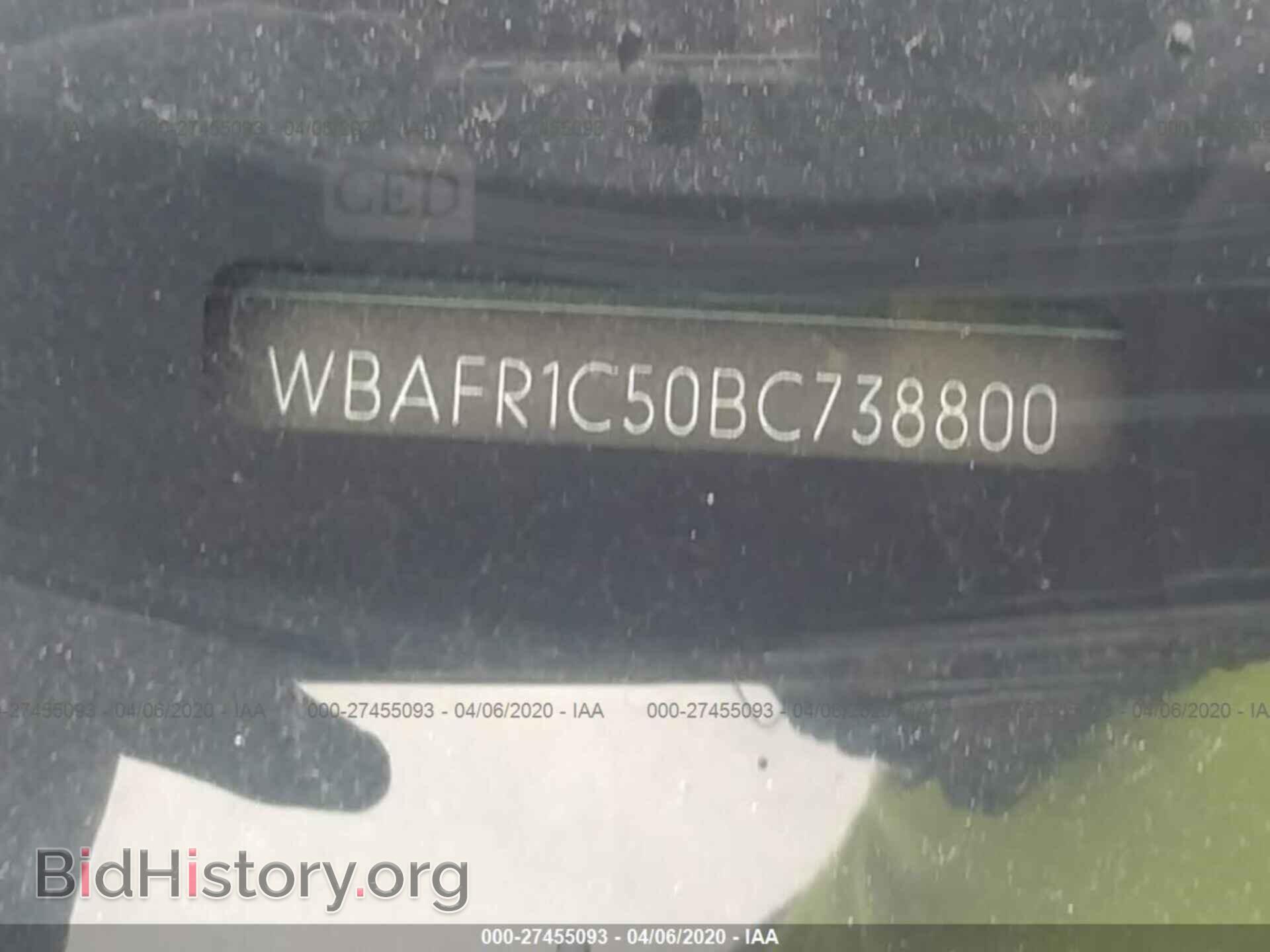 2011 BMW 528 - VIN: WBAFR1C50BC738800 - Фото 9