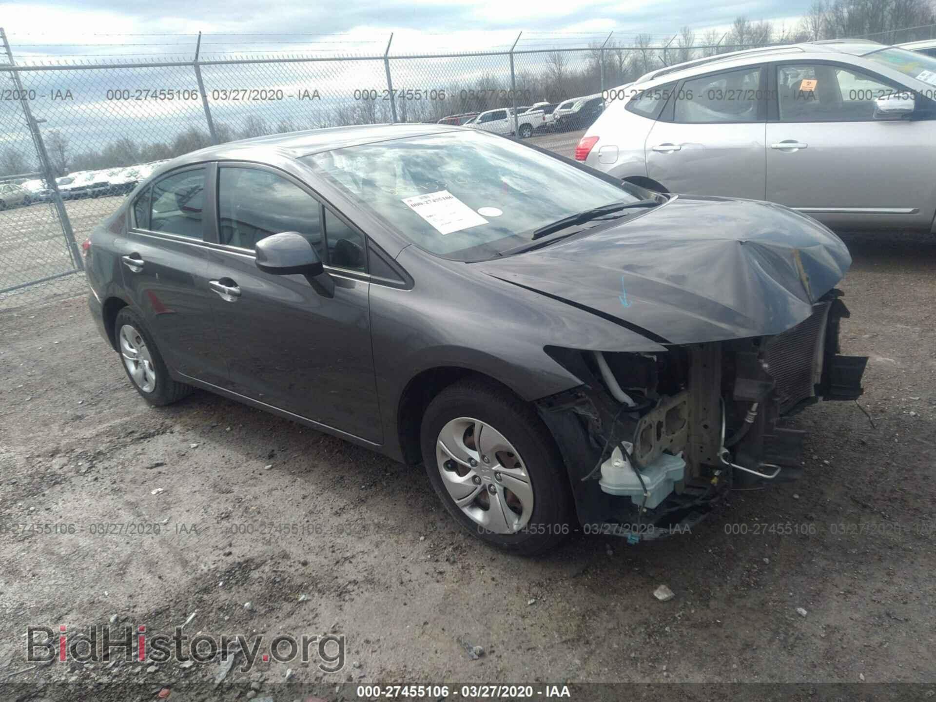 Photo 2HGFB2F5XDH524097 - HONDA CIVIC SDN 2013