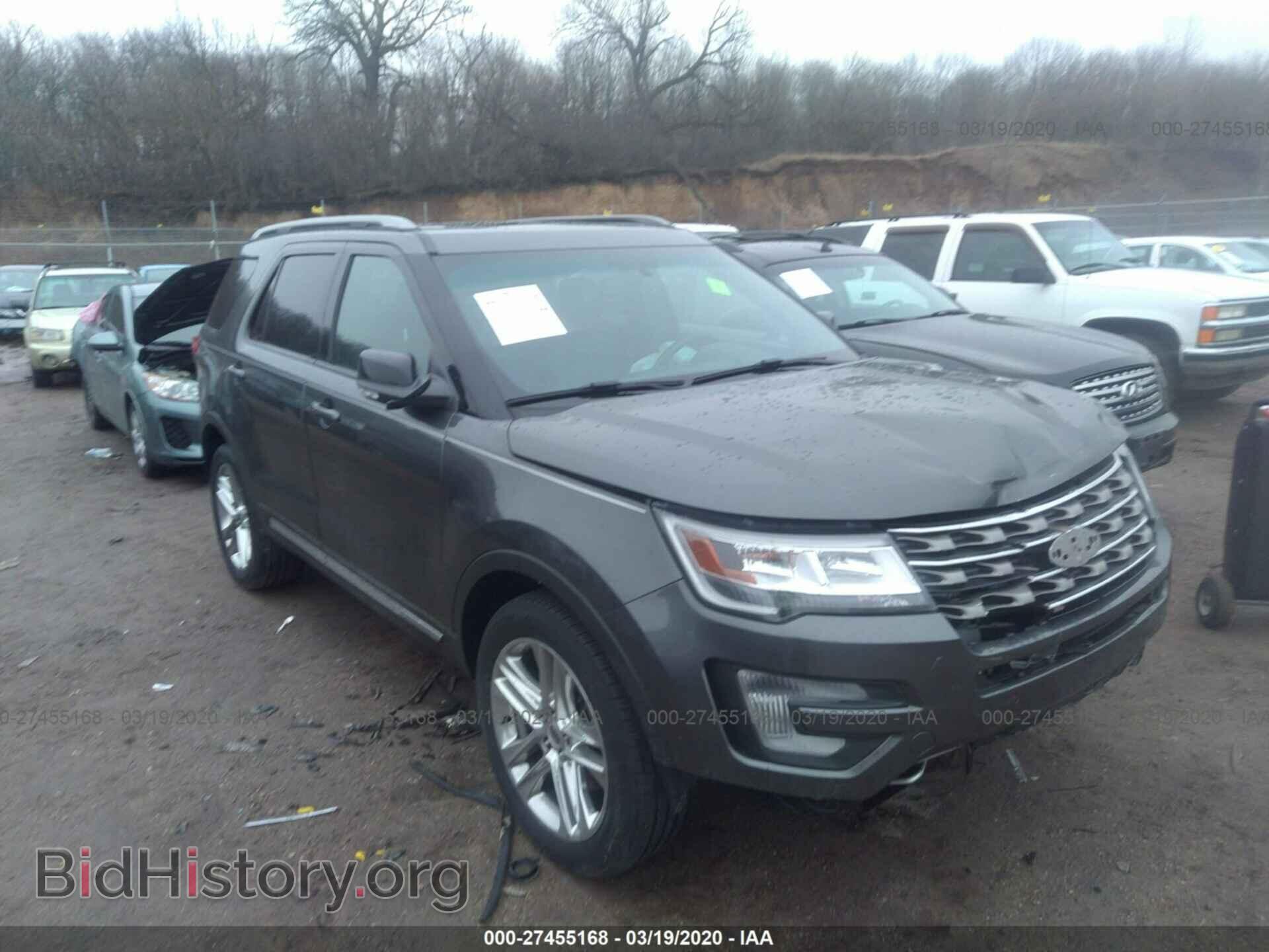 Фотография 1FM5K8D85GGC83278 - FORD EXPLORER 2016