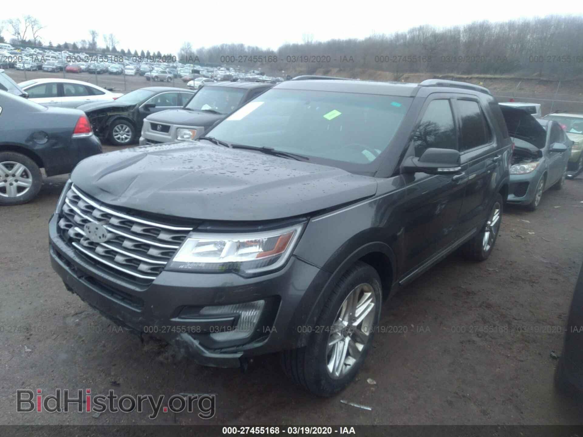 2016 FORD EXPLORER - VIN: 1FM5K8D85GGC83278 - Фото 2