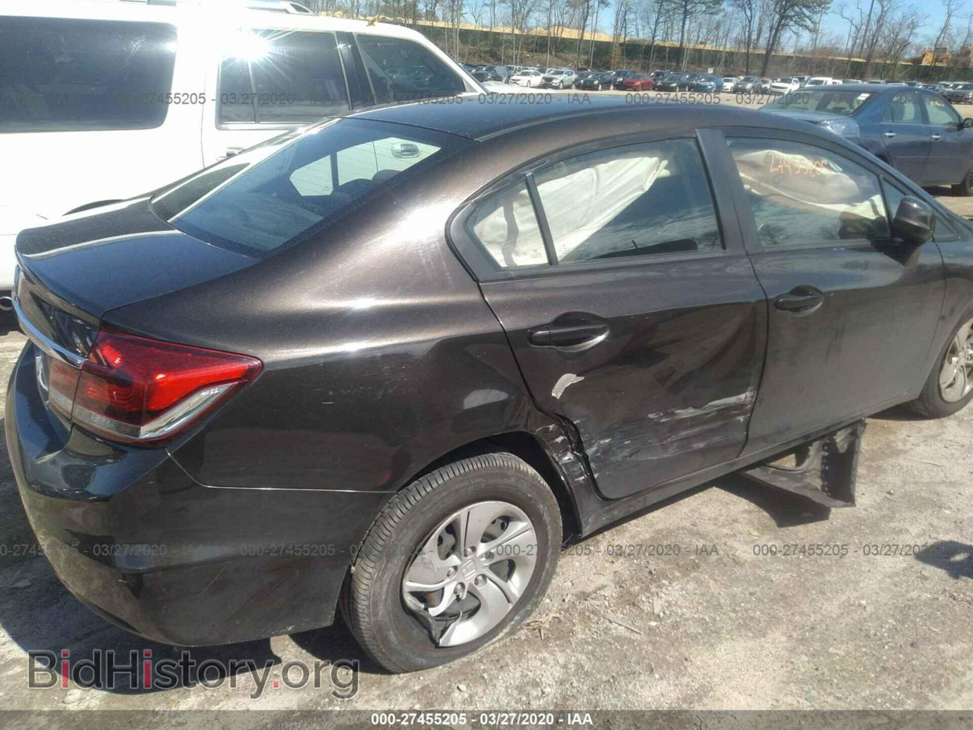 2013 HONDA CIVIC - VIN: 19XFB2F54DE205739 - Фото 6