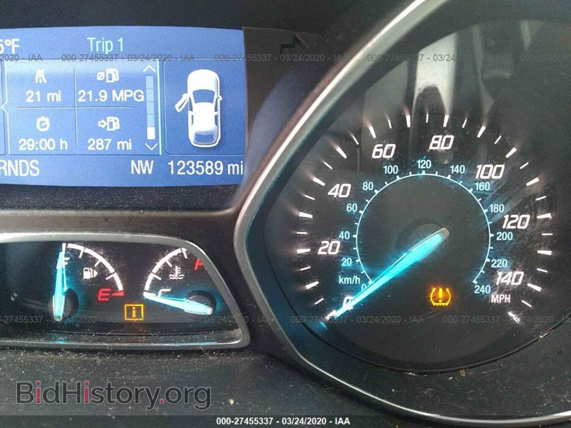 2013 FORD ESCAPE - VIN: 1FMCU9G93DUD18926 - Фото 7