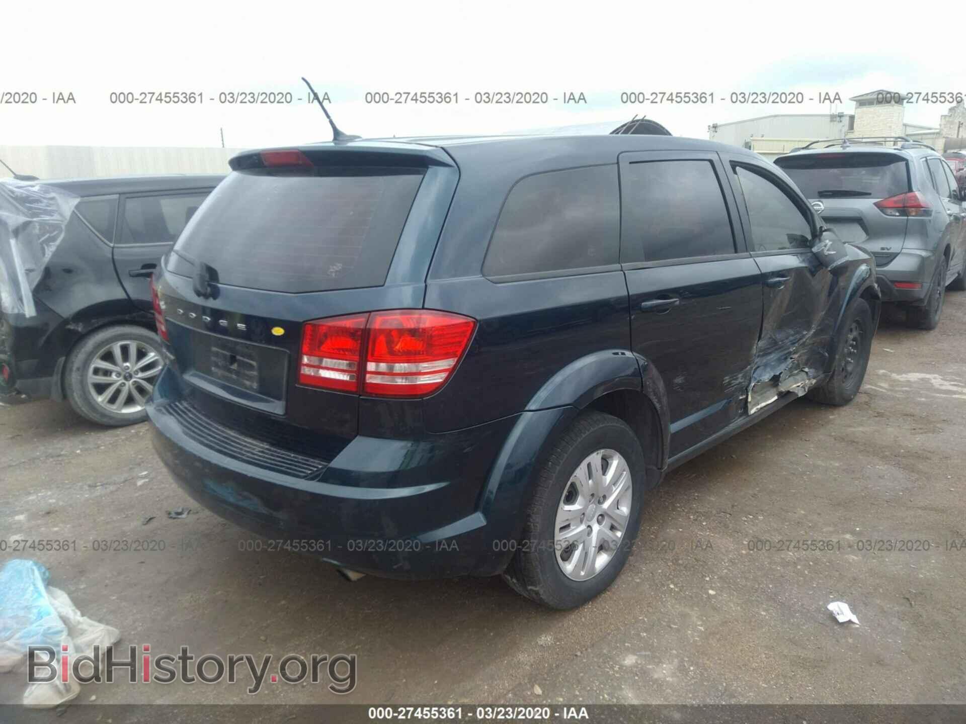 2014 DODGE JOURNEY - VIN: 3C4PDCAB1ET236980 - Фото 4