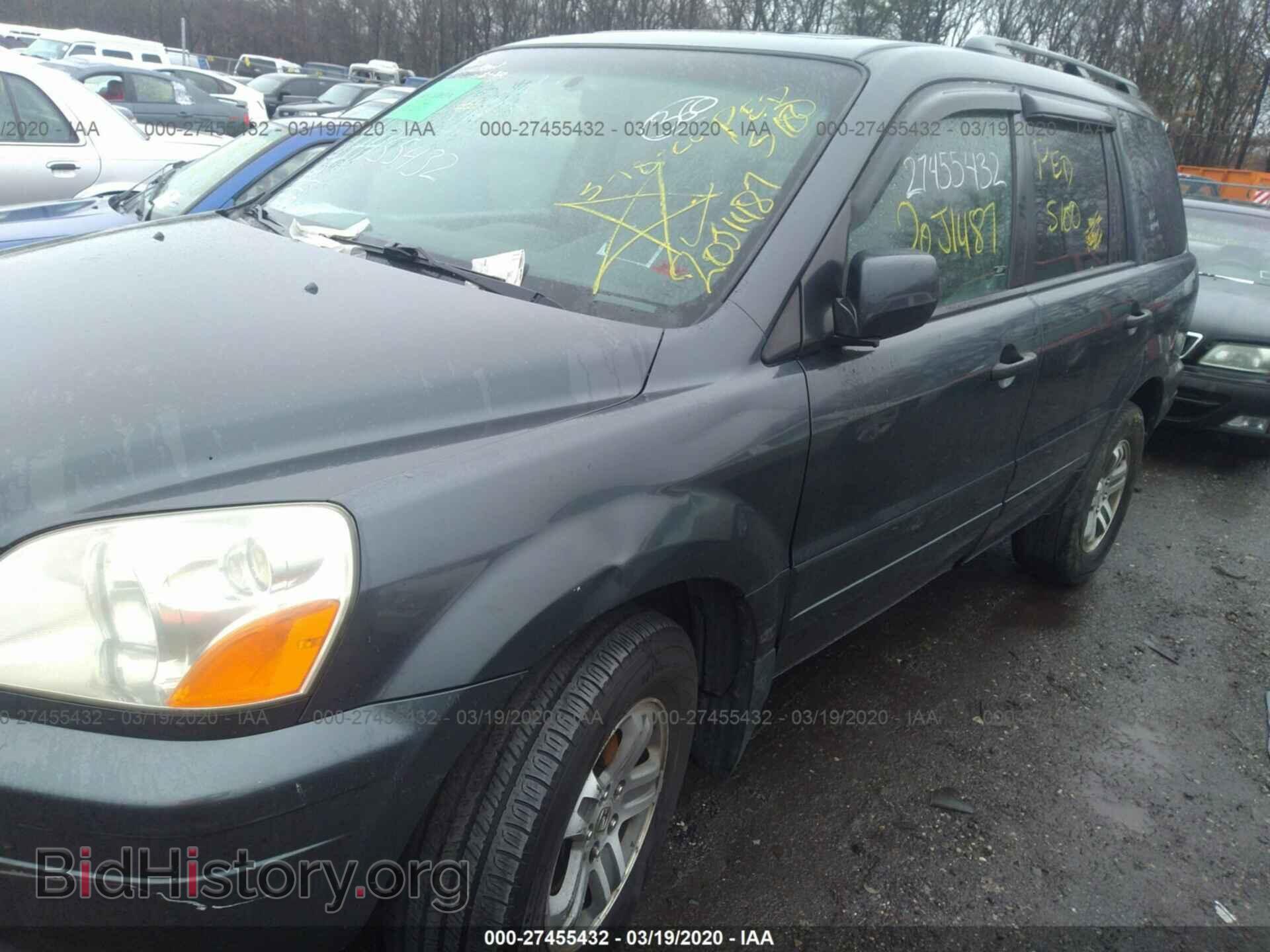 2005 HONDA PILOT - VIN: 5FNYF18675B026281 - Фото 2