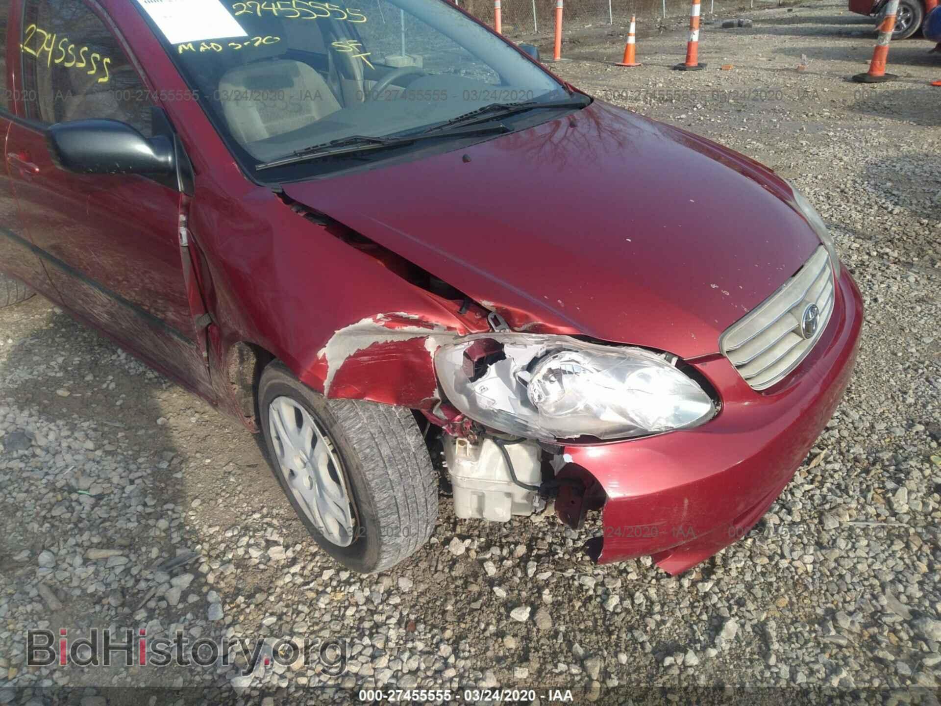 2003 TOYOTA COROLLA - VIN: 2T1BR32E73C160735 - Фото 6