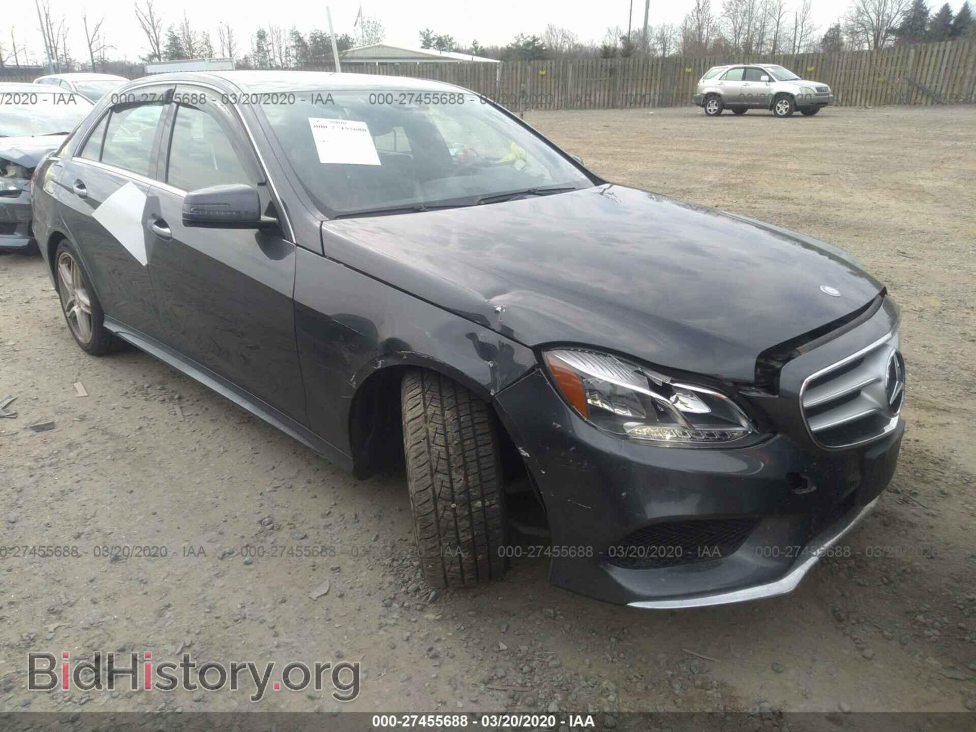 Photo WDDHF8JB7EA831163 - MERCEDES-BENZ E 2014