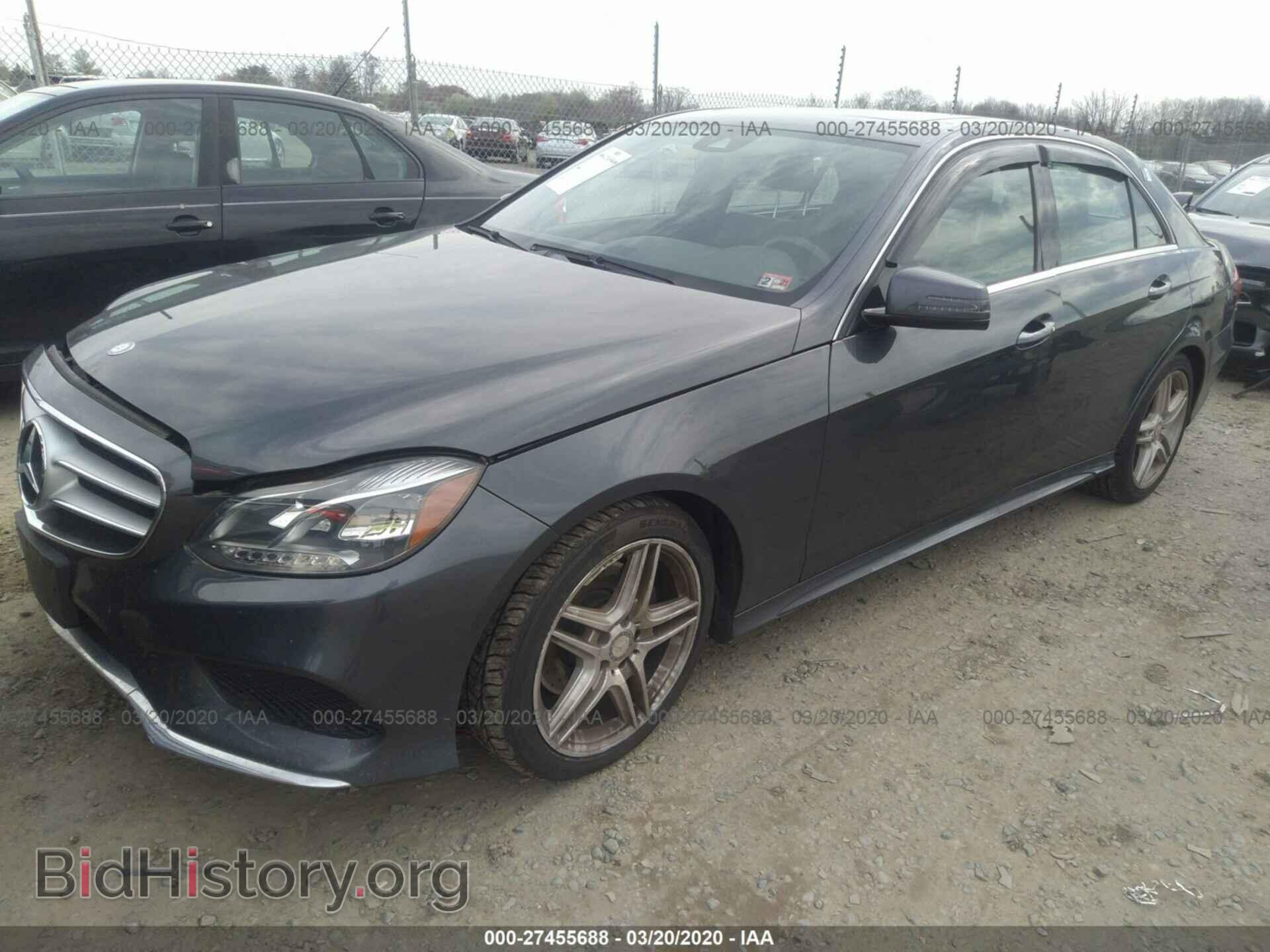 2014 MERCEDES-BENZ E - VIN: WDDHF8JB7EA831163 - Фото 2