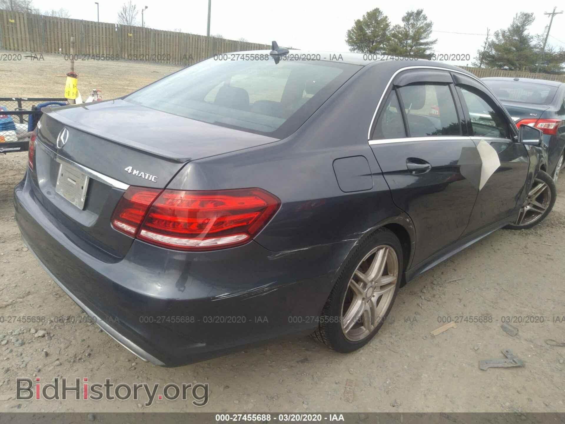 2014 MERCEDES-BENZ E - VIN: WDDHF8JB7EA831163 - Фото 4