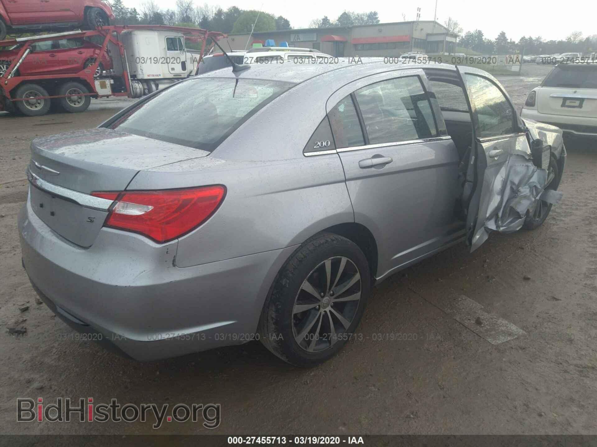 2013 CHRYSLER 200 - VIN: 1C3CCBBG1DN743841 - Photo 4