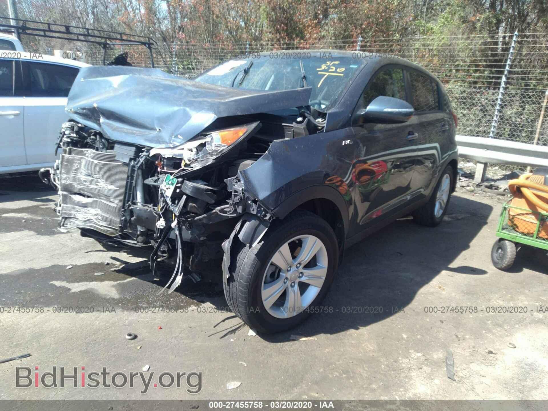 2013 KIA SPORTAGE - VIN: KNDPBCA27D7444239 - Фото 2