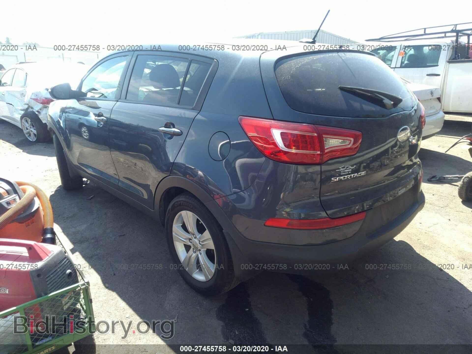 2013 KIA SPORTAGE - VIN: KNDPBCA27D7444239 - Фото 3