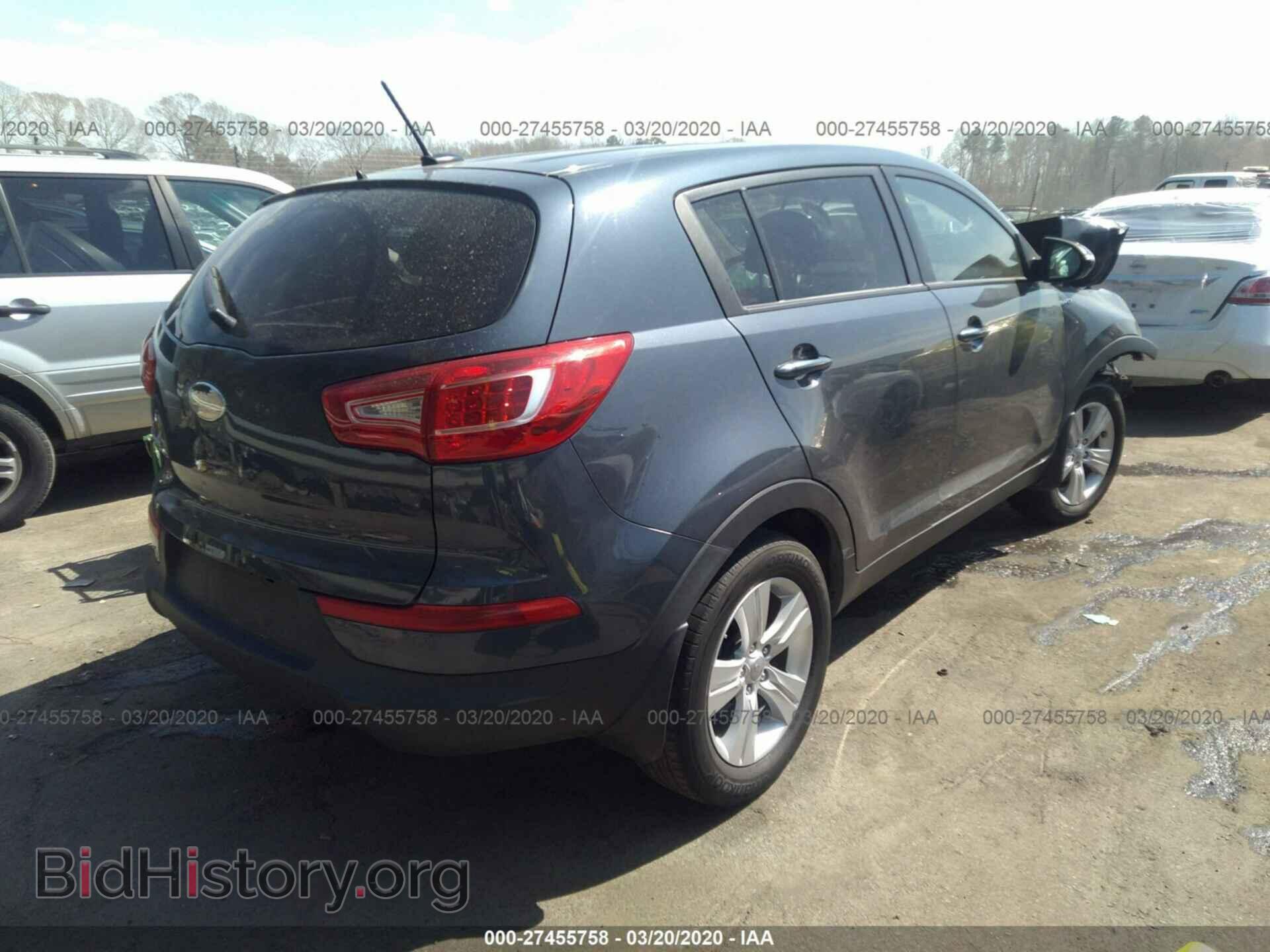 2013 KIA SPORTAGE - VIN: KNDPBCA27D7444239 - Фото 4