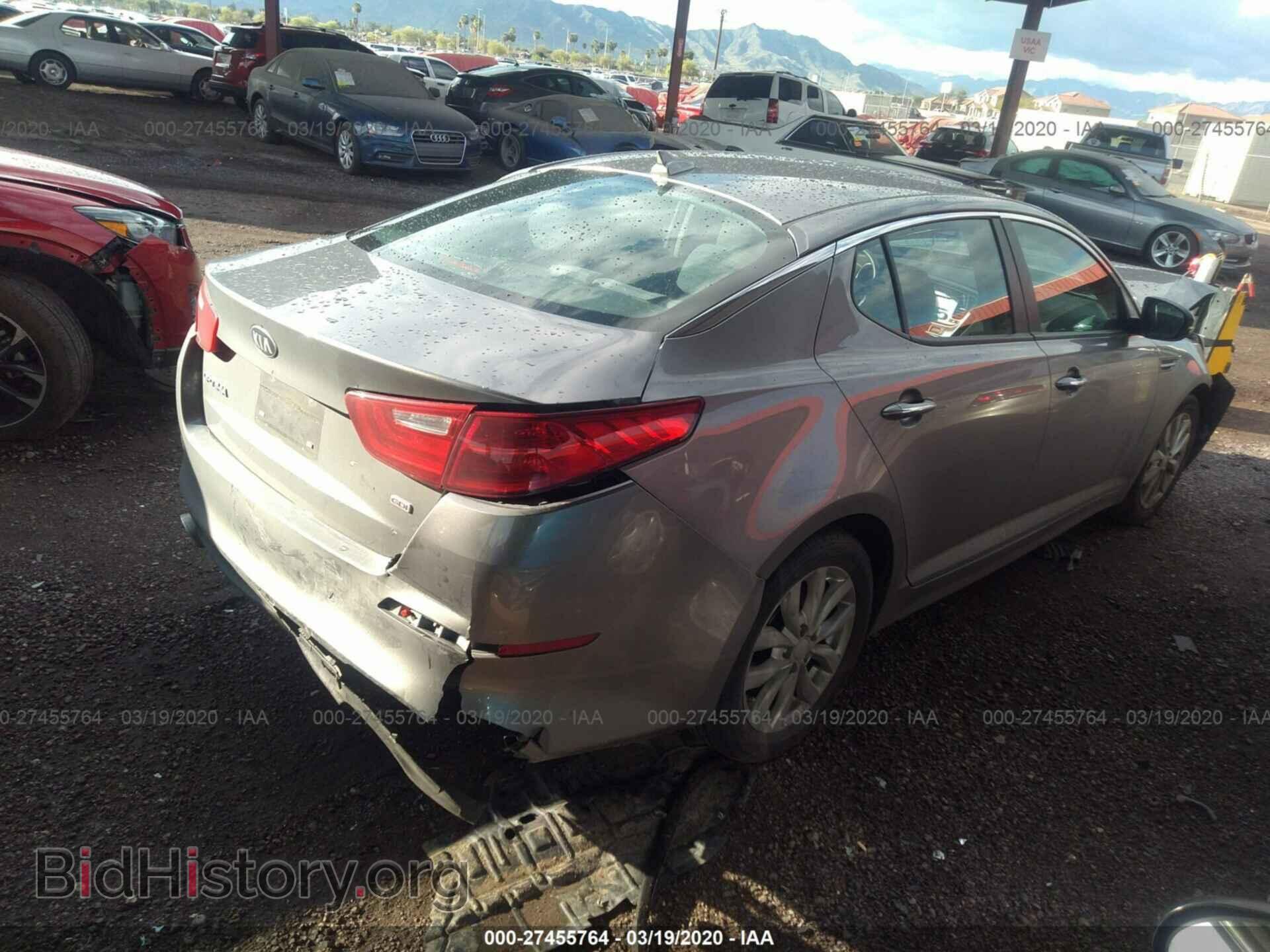 2015 KIA OPTIMA - VIN: 5XXGM4A76FG451964 - Фото 4