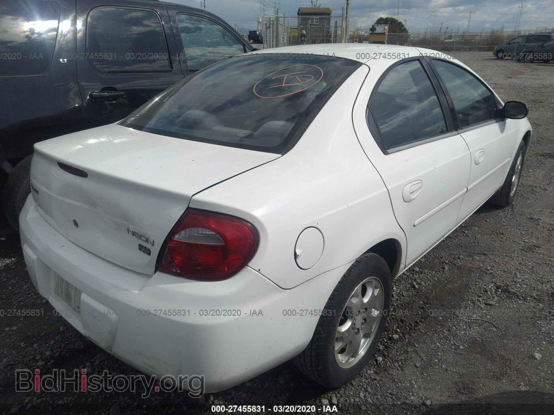 2005 DODGE NEON - VIN: 1B3ES56C55D173366 - Photo 4